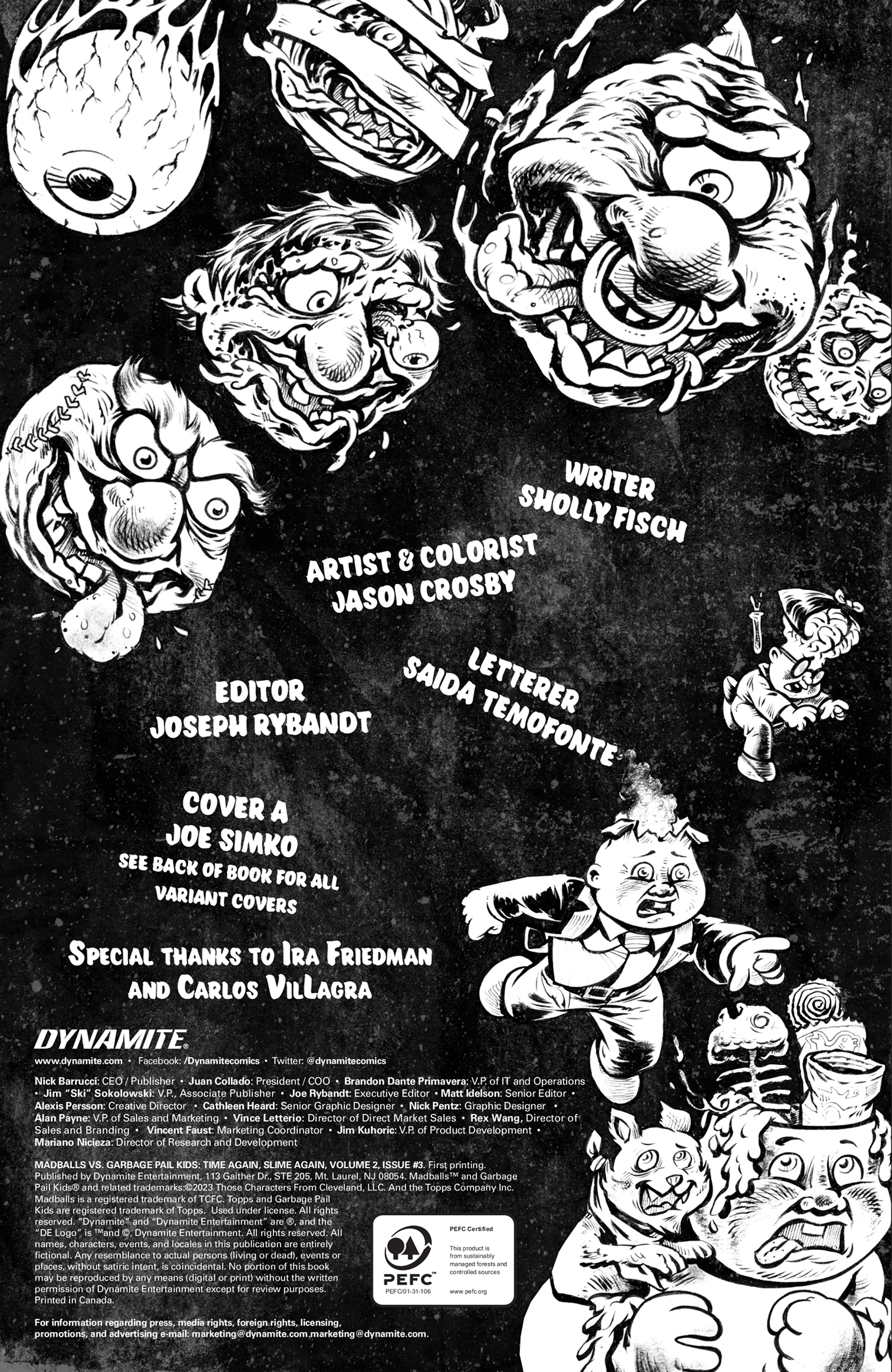 Read online Madballs vs Garbage Pail Kids – Time Again, Slime Again comic -  Issue #3 - 4