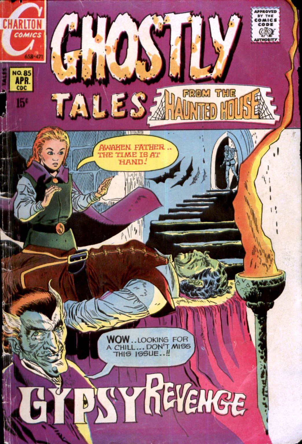 Read online Ghostly Tales comic -  Issue #85 - 1