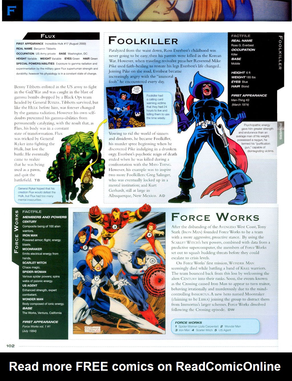 Read online The Marvel Encyclopedia comic -  Issue # TPB - 103