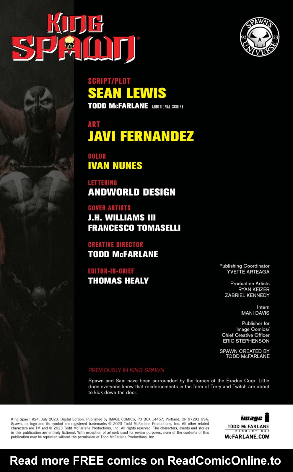 King Spawn issue 24 - Page 3