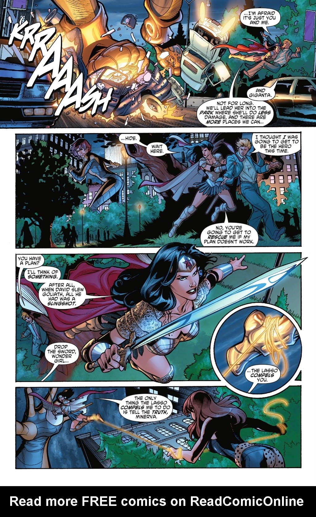 Read online Wonder Woman: Who is Wonder Woman The Deluxe Edition comic -  Issue # TPB (Part 1) - 21