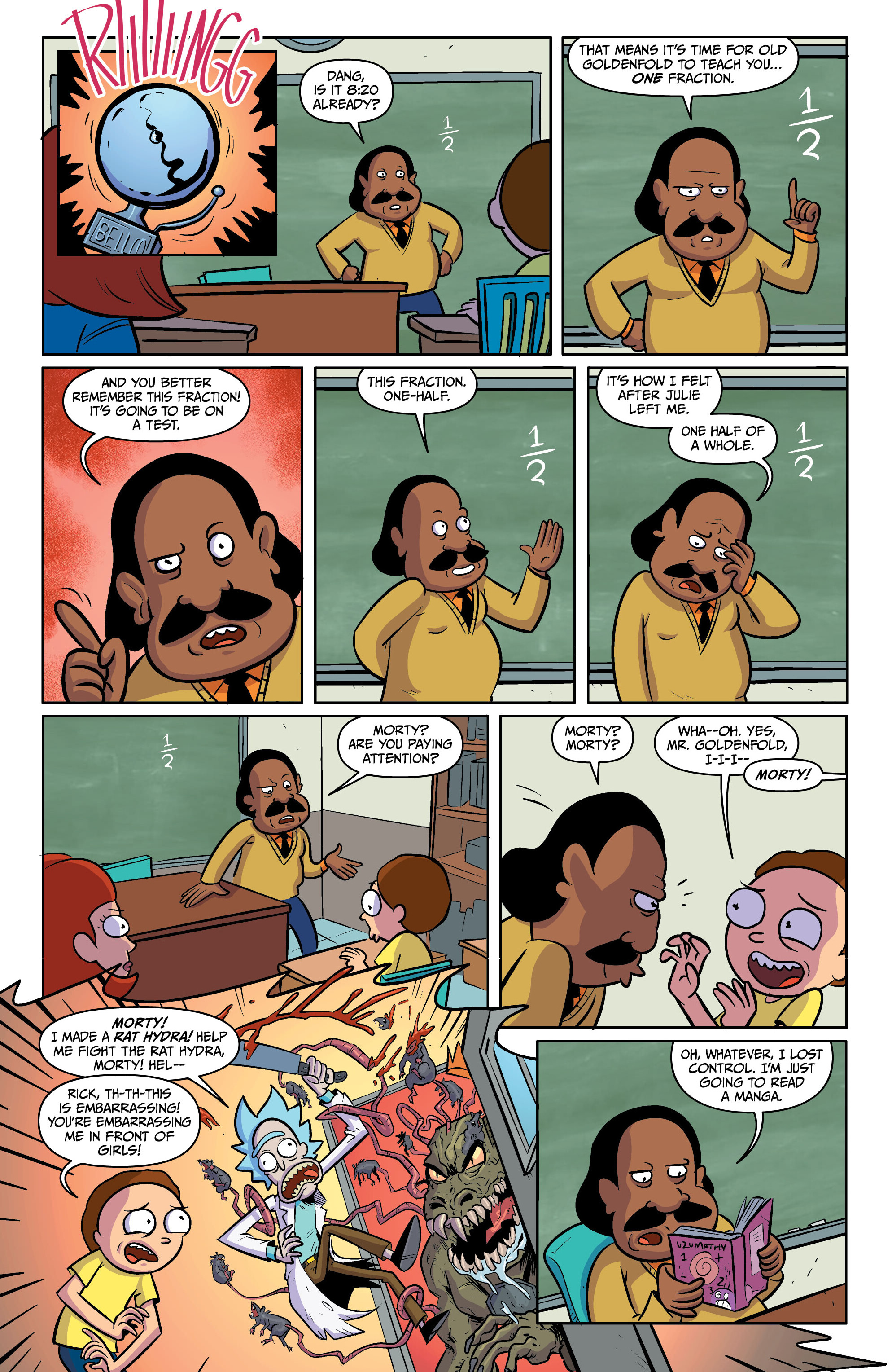 Read online Rick and Morty (2023) comic -  Issue #1 - 8
