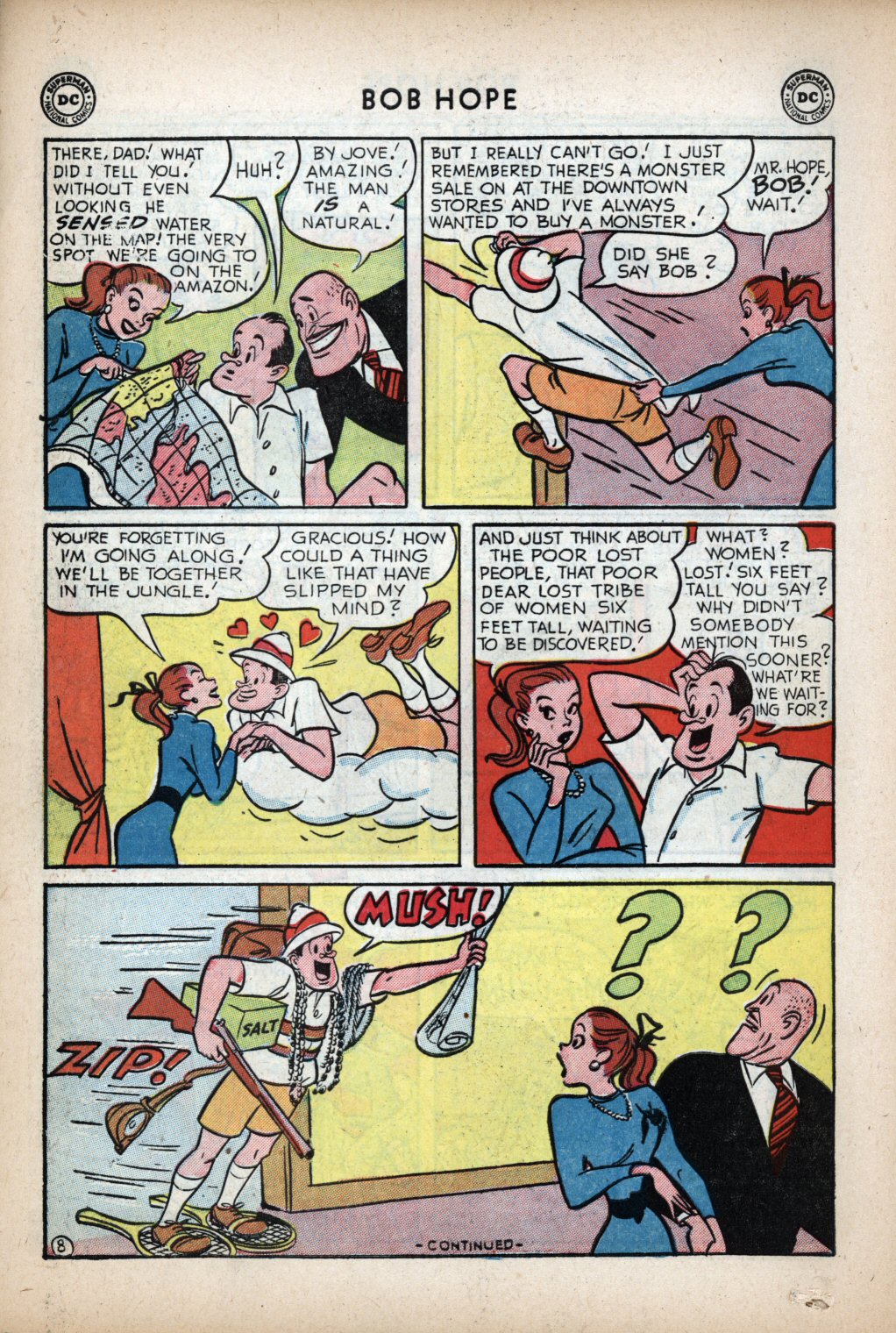 Read online The Adventures of Bob Hope comic -  Issue #16 - 10