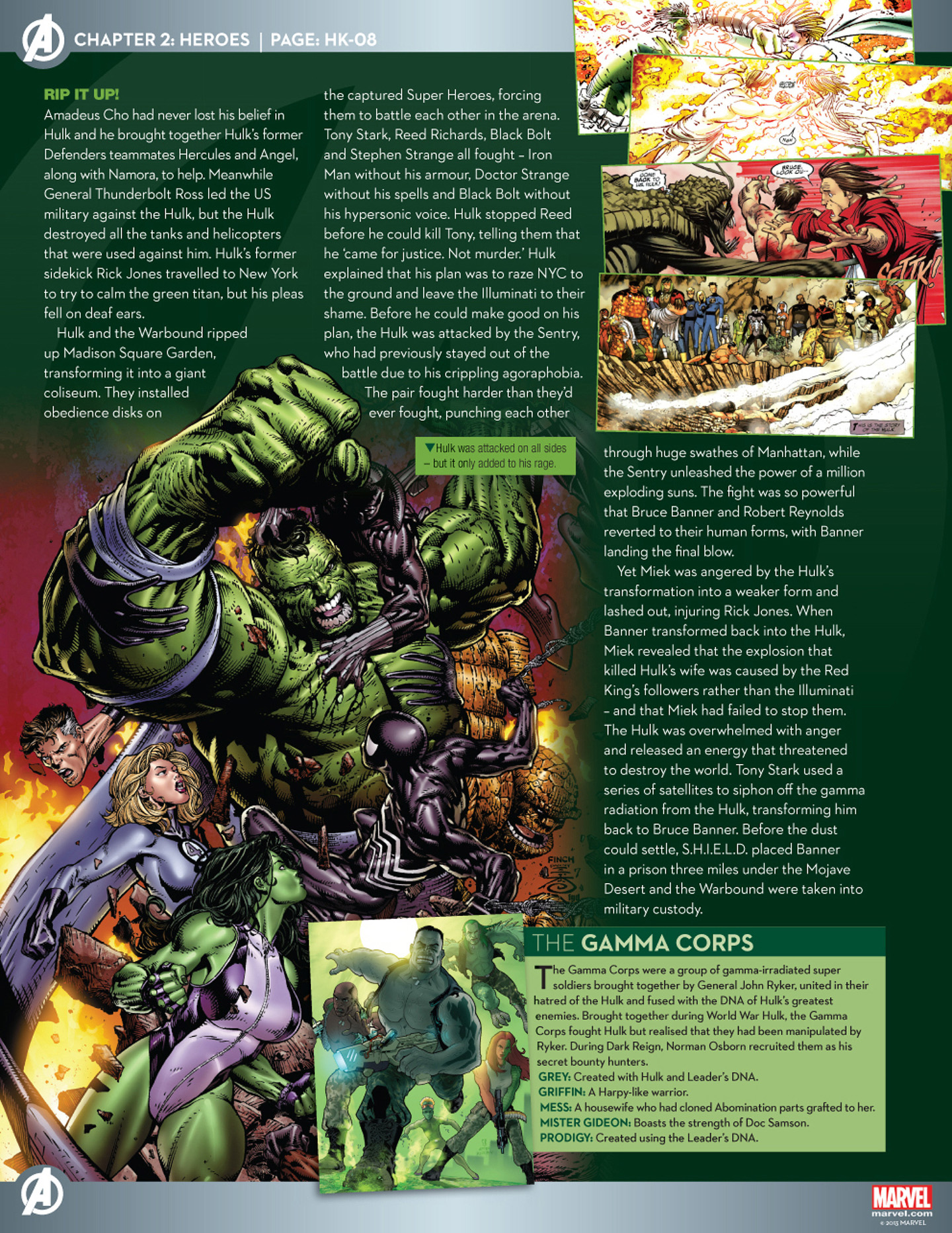 Read online Marvel Fact Files comic -  Issue #38 - 7