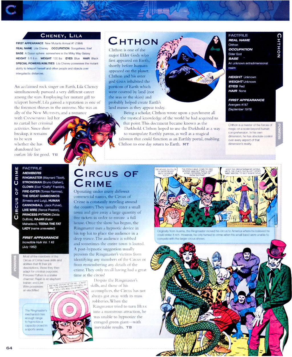 Read online The Marvel Encyclopedia comic -  Issue # TPB - 66
