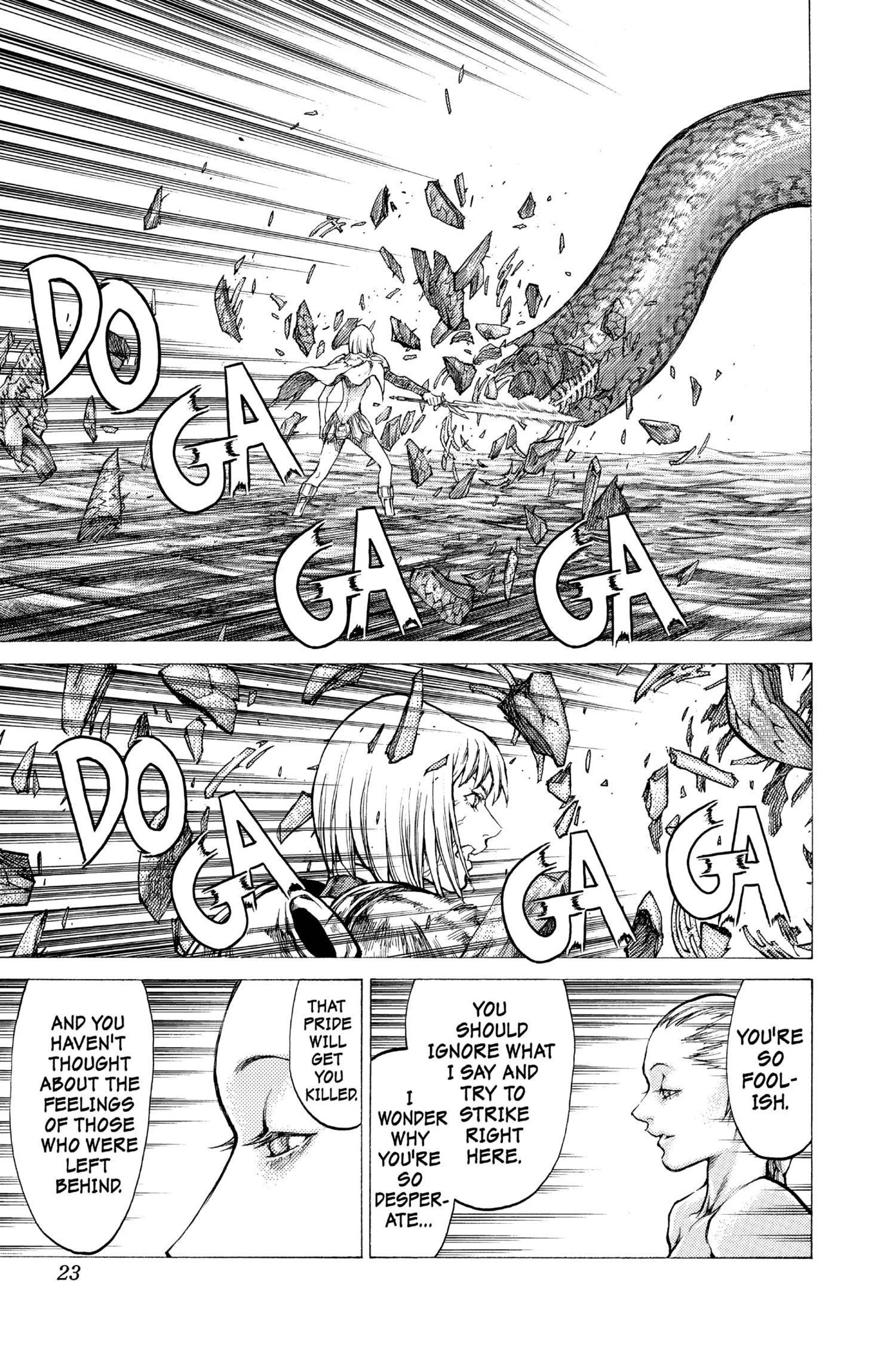 Read online Claymore comic -  Issue #8 - 22