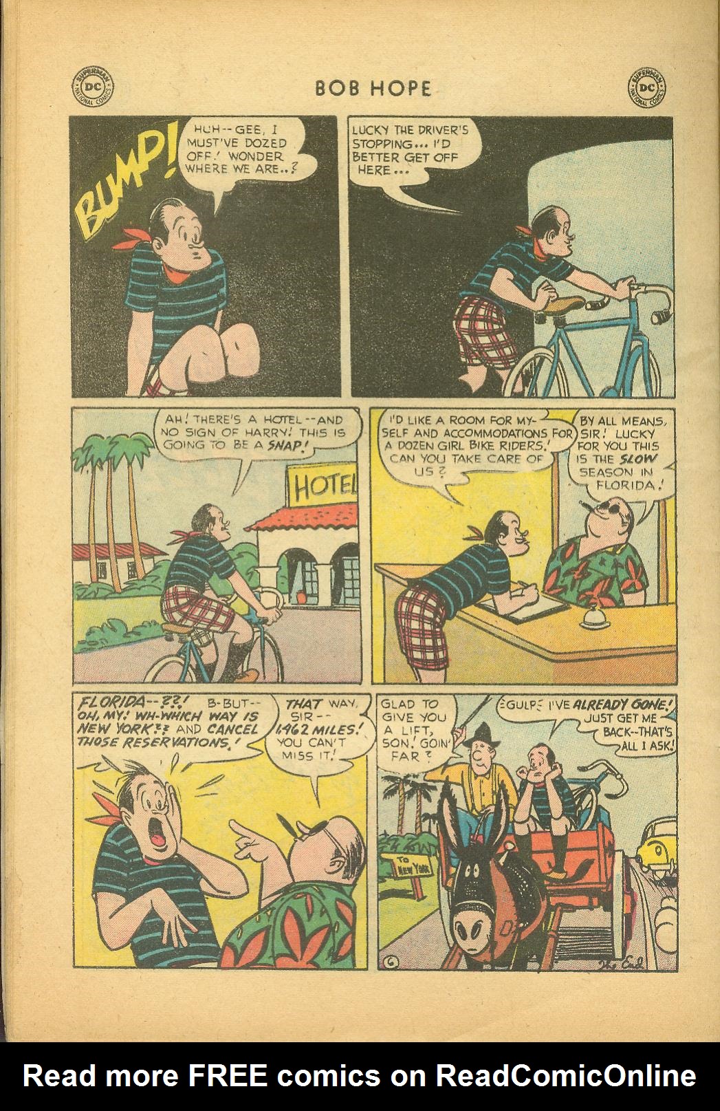 Read online The Adventures of Bob Hope comic -  Issue #35 - 30