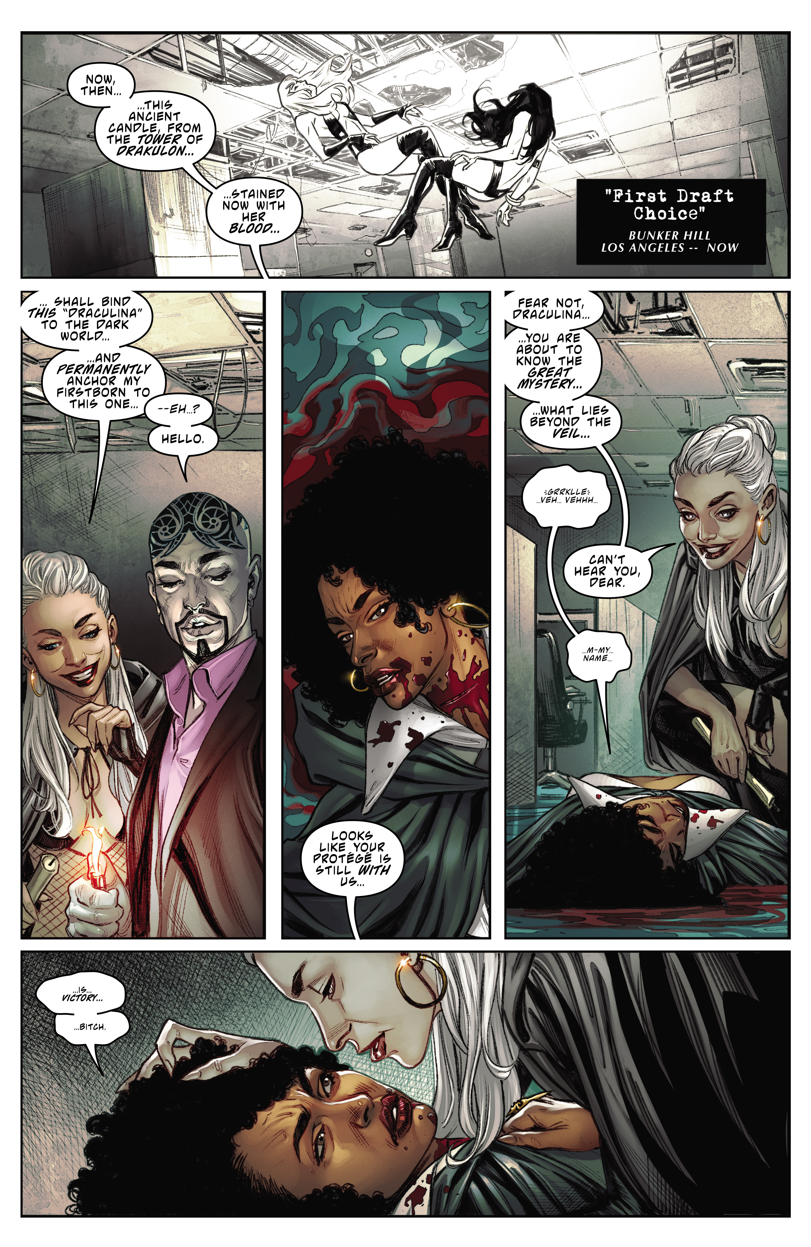 Read online Draculina: Blood Simple comic -  Issue #5 - 16
