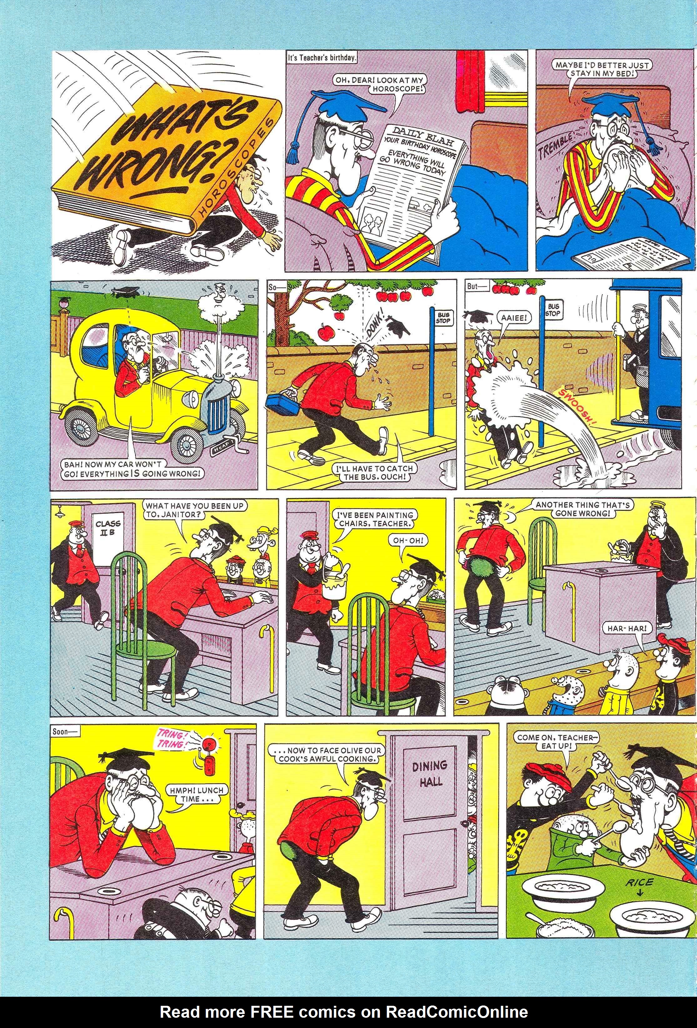 Read online Bash Street Kids comic -  Issue #1993 - 8