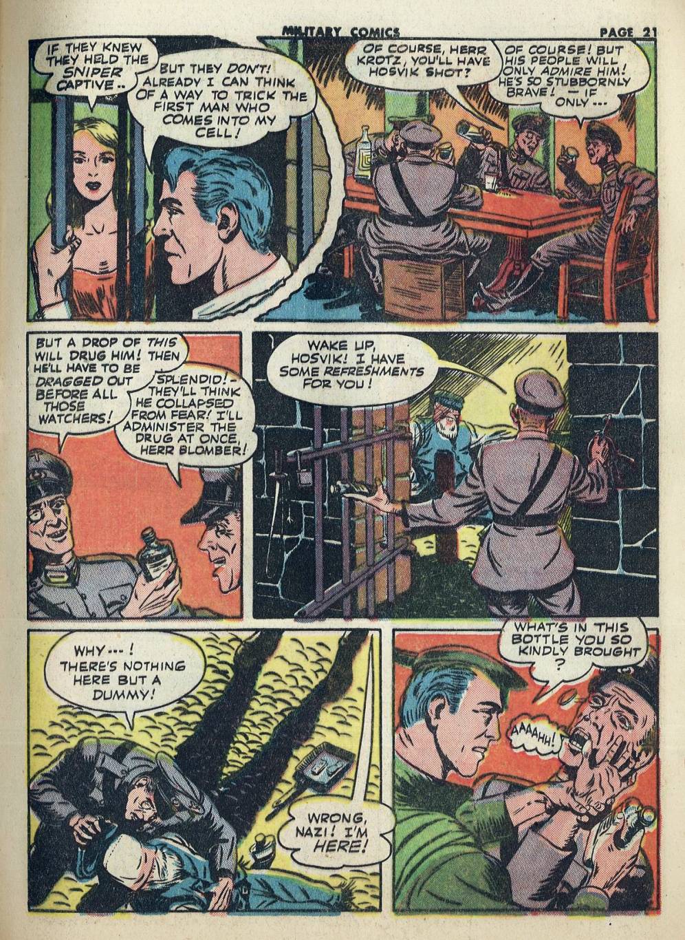 Read online Military Comics comic -  Issue #20 - 23