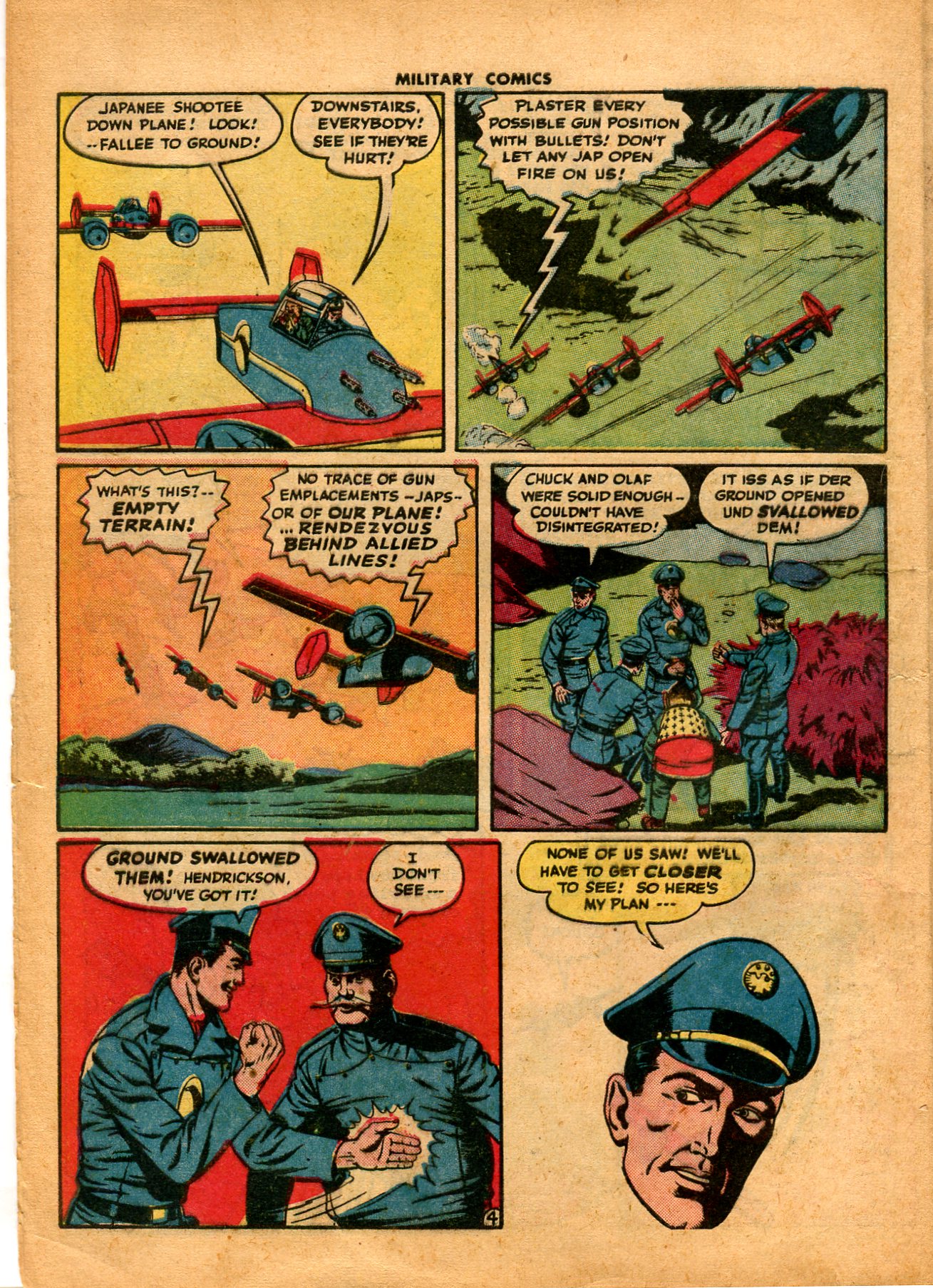 Read online Military Comics comic -  Issue #41 - 6