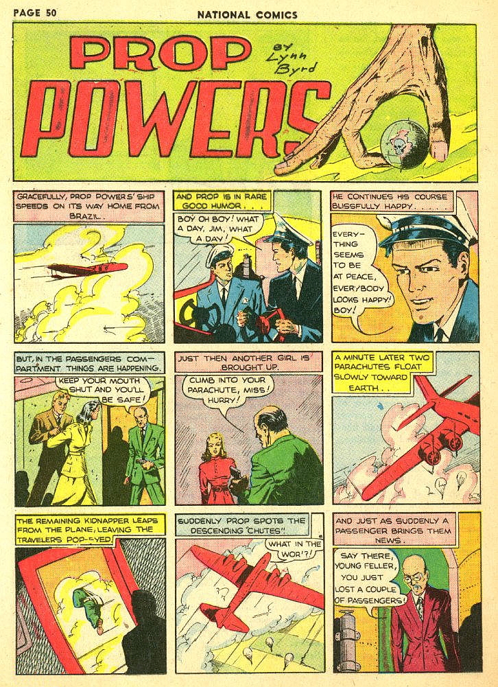 Read online National Comics comic -  Issue #6 - 52