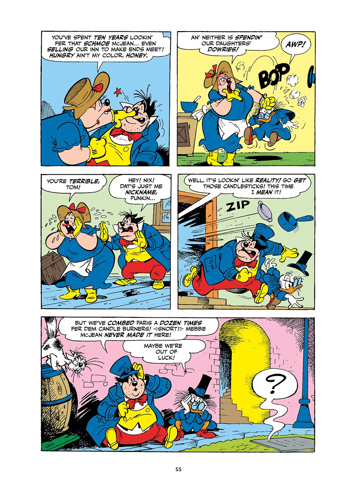 Read online Uncle Scrooge and Donald Duck in Les Misérables and War and Peace comic -  Issue # TPB (Part 1) - 56