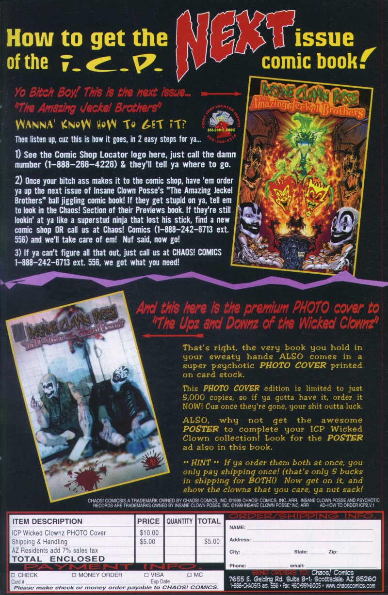 Read online Insane Clown Posse comic -  Issue #1 - 29