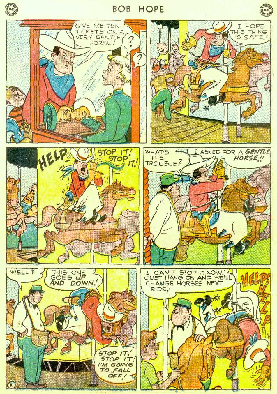 Read online The Adventures of Bob Hope comic -  Issue #6 - 15