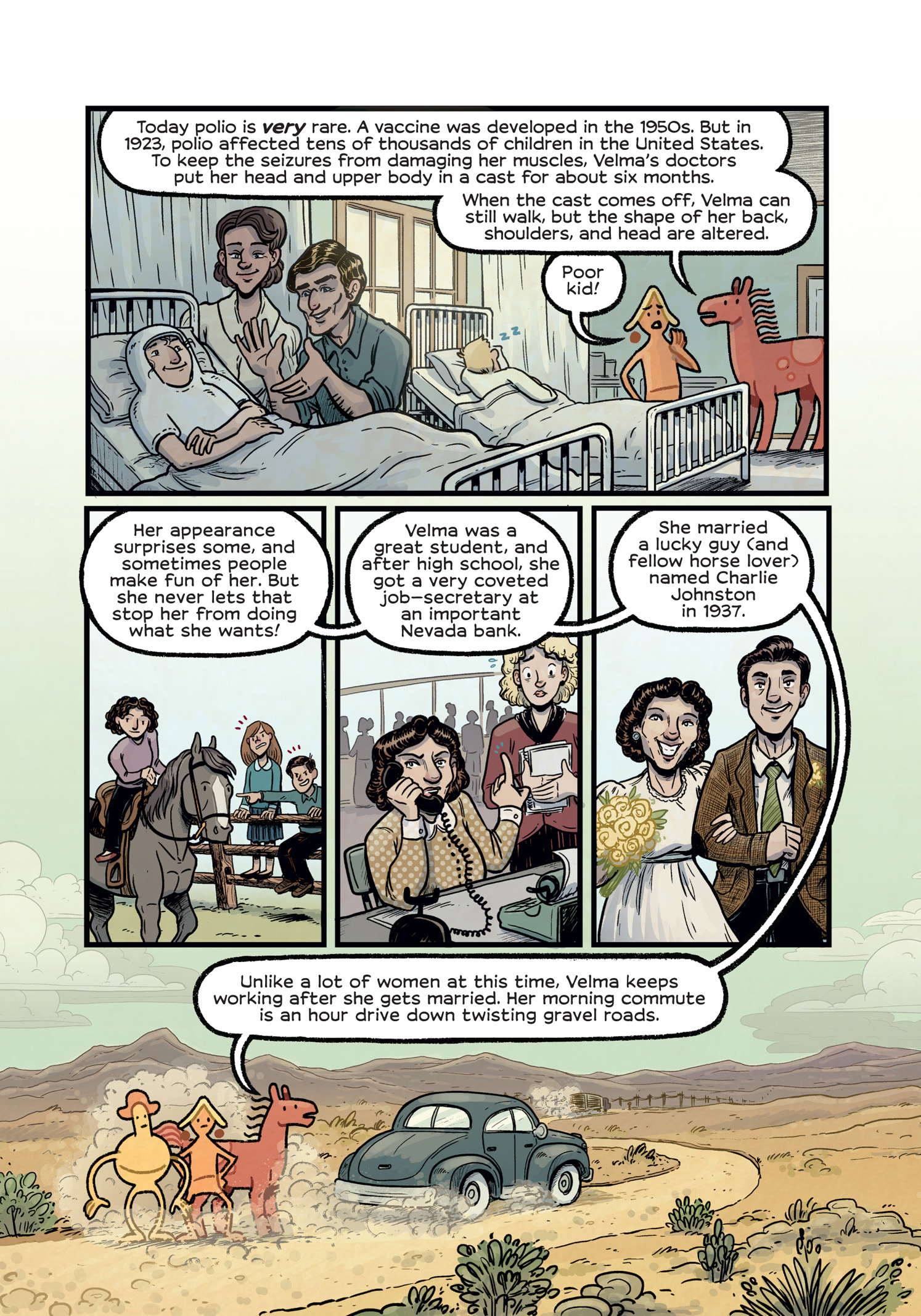 Read online History Comics comic -  Issue # The Wild Mustang - Horses of the American West - 85
