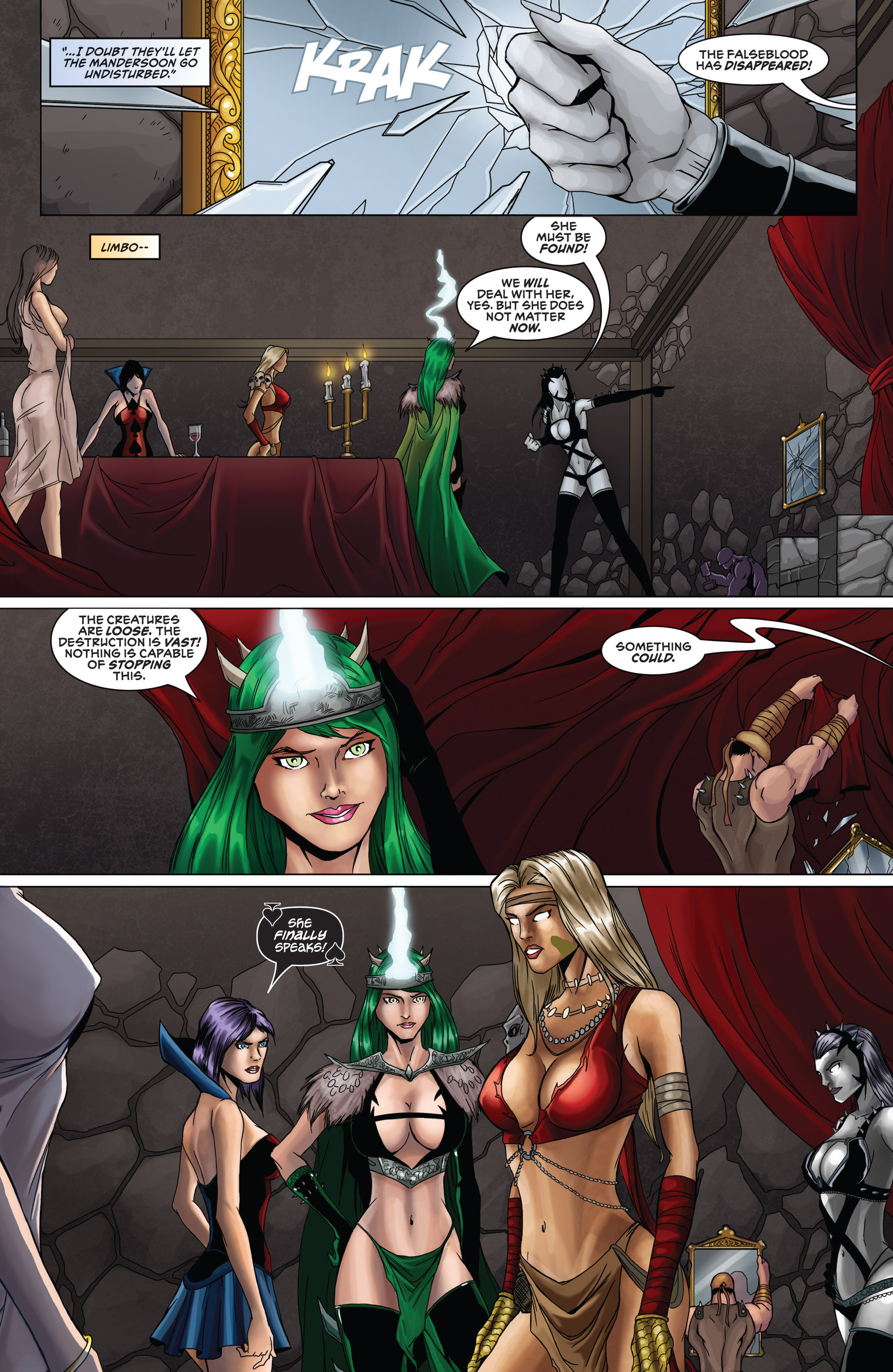 Read online Grimm Fairy Tales presents Bad Girls comic -  Issue # TPB - 41