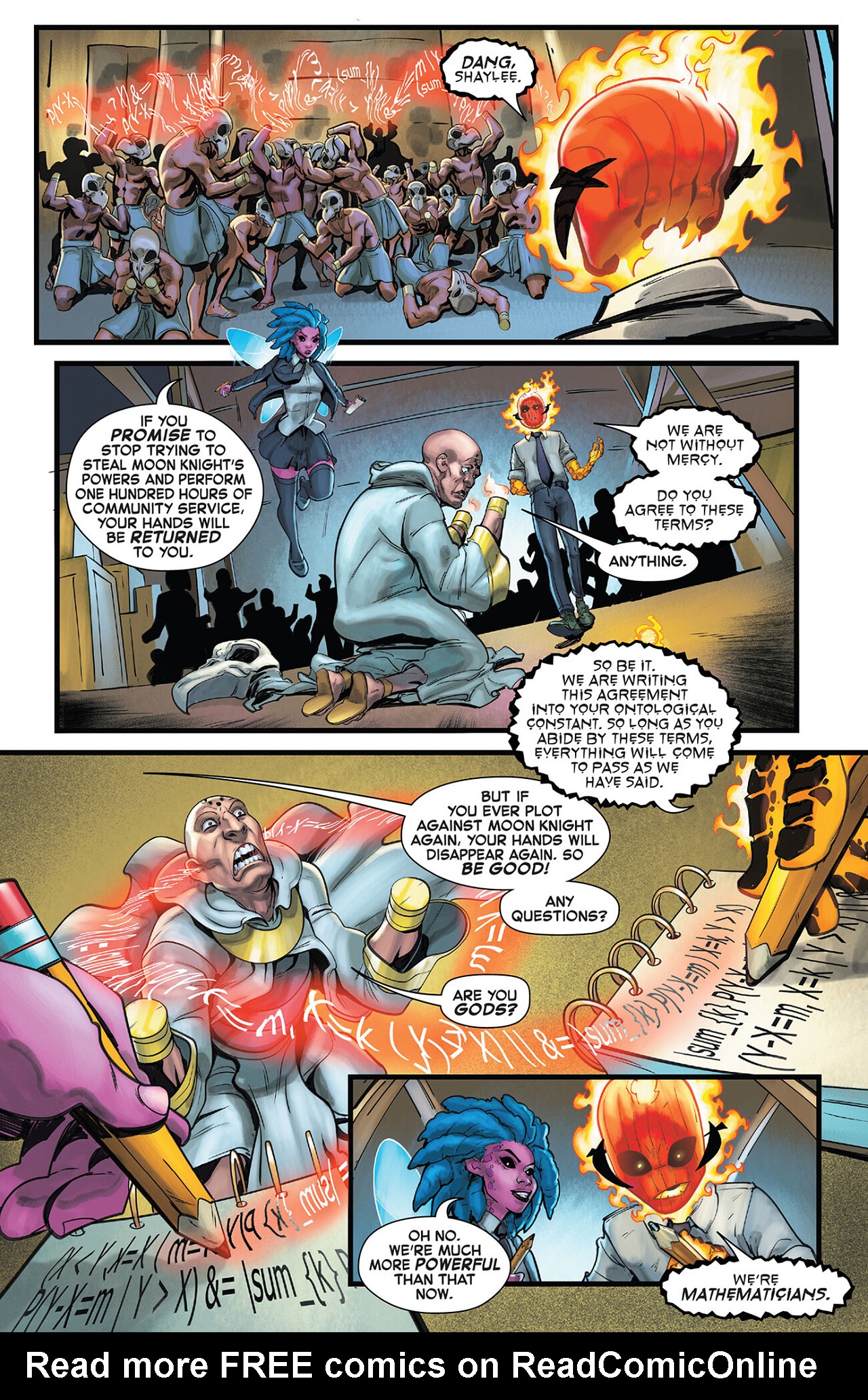 Read online Strange Academy: Moon Knight comic -  Issue #1 - 7
