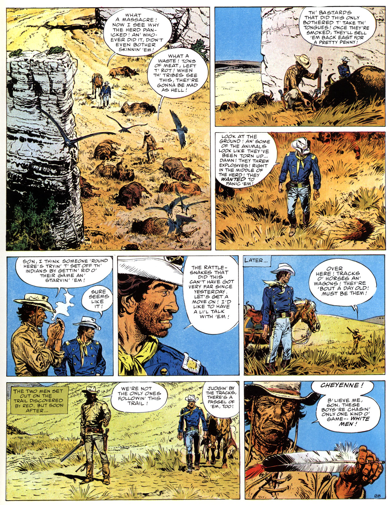 Read online Epic Graphic Novel: Lieutenant Blueberry comic -  Issue #1 - 13