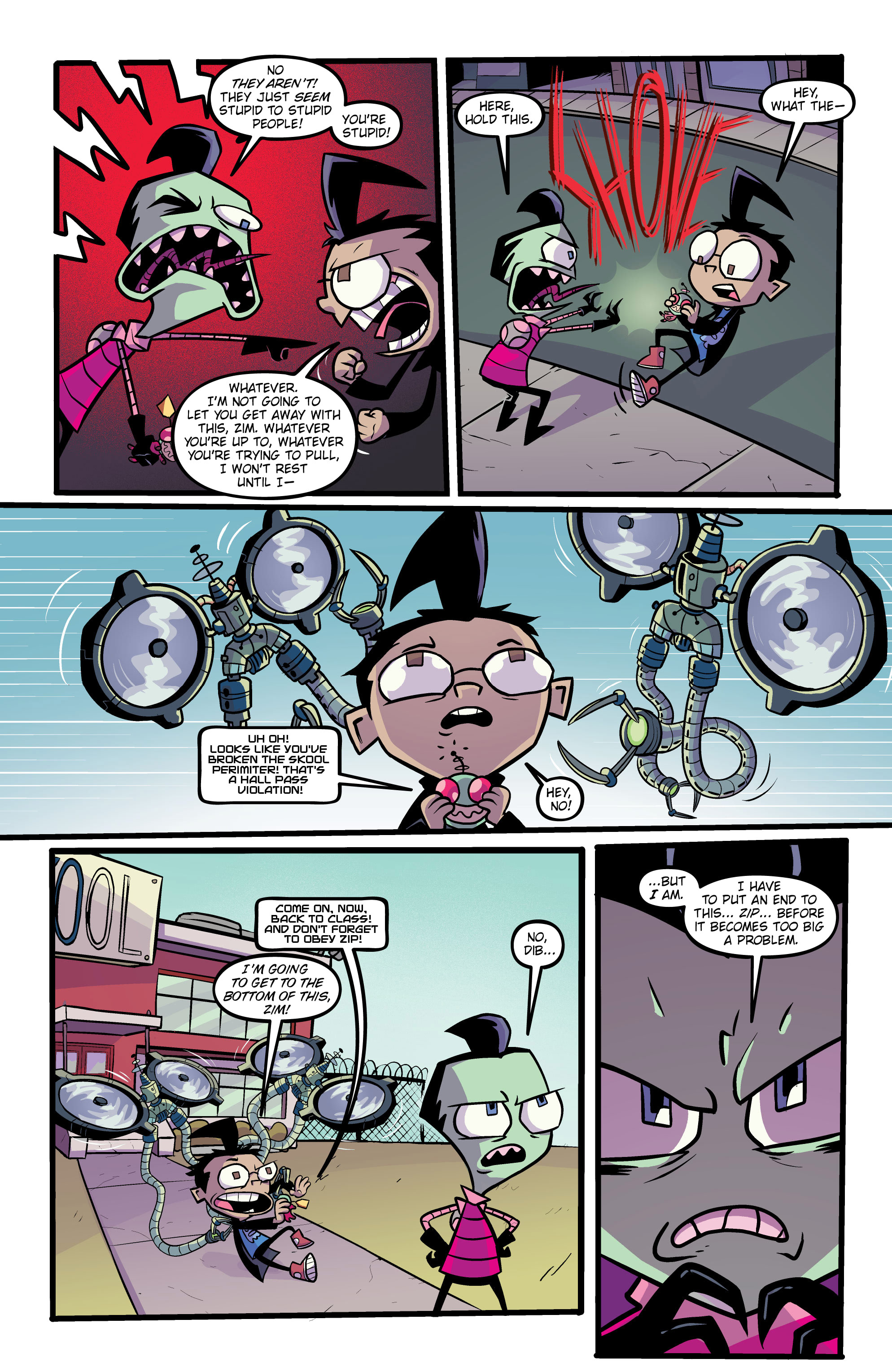Read online Invader Zim Quarterly comic -  Issue #4 - 16