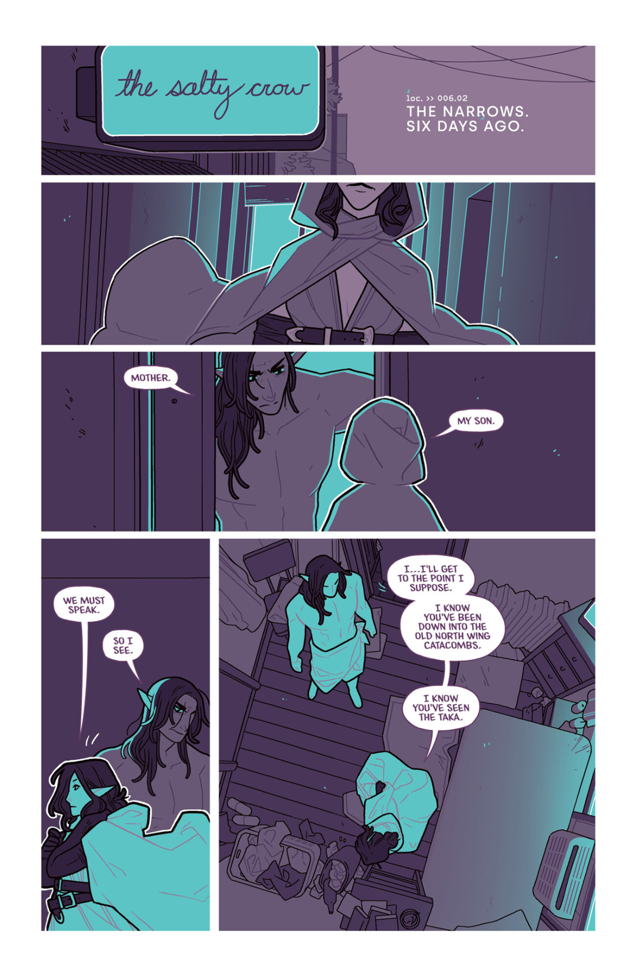 Read online Black Cloak comic -  Issue #6 - 12
