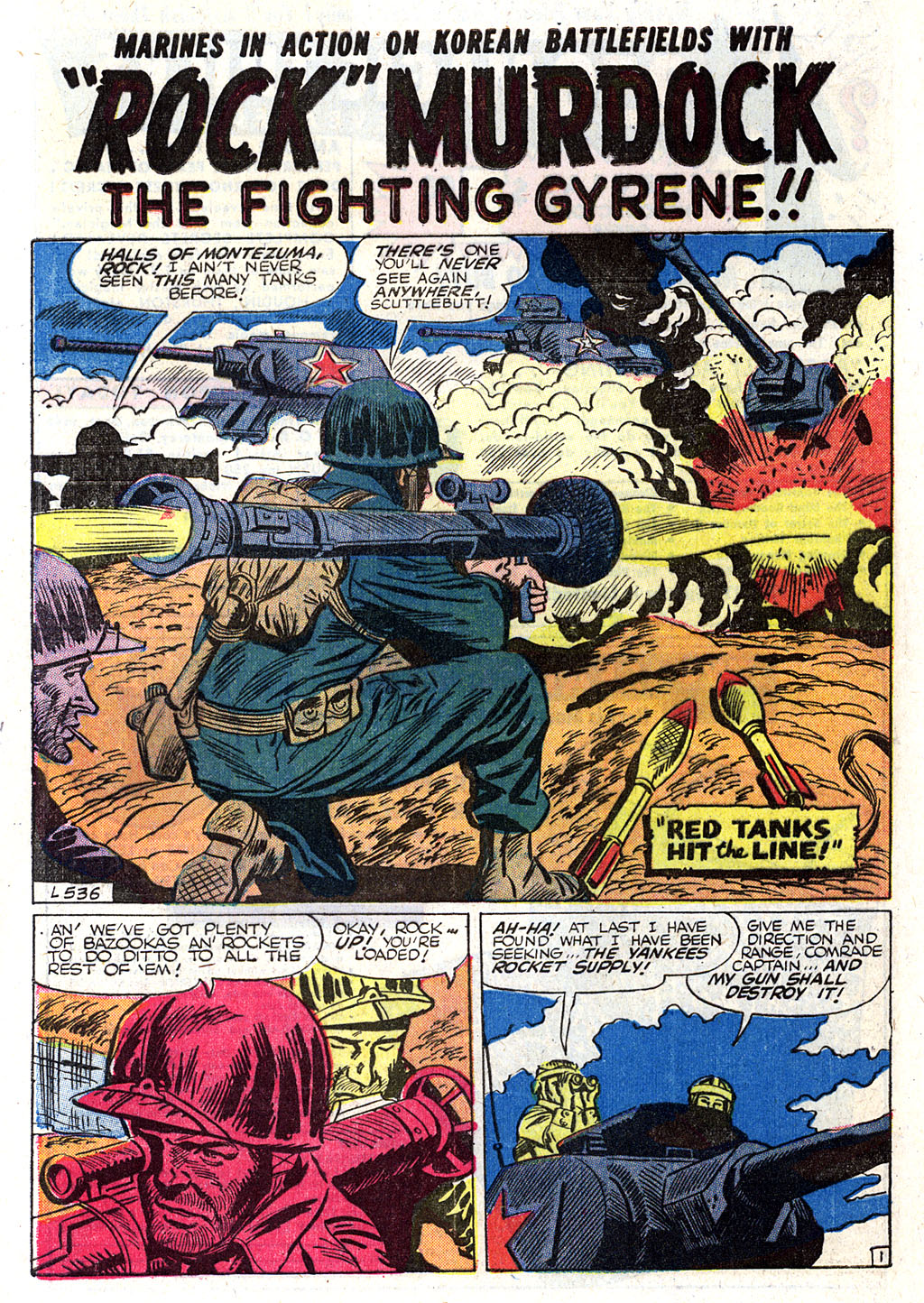 Read online Marines in Action comic -  Issue #12 - 27