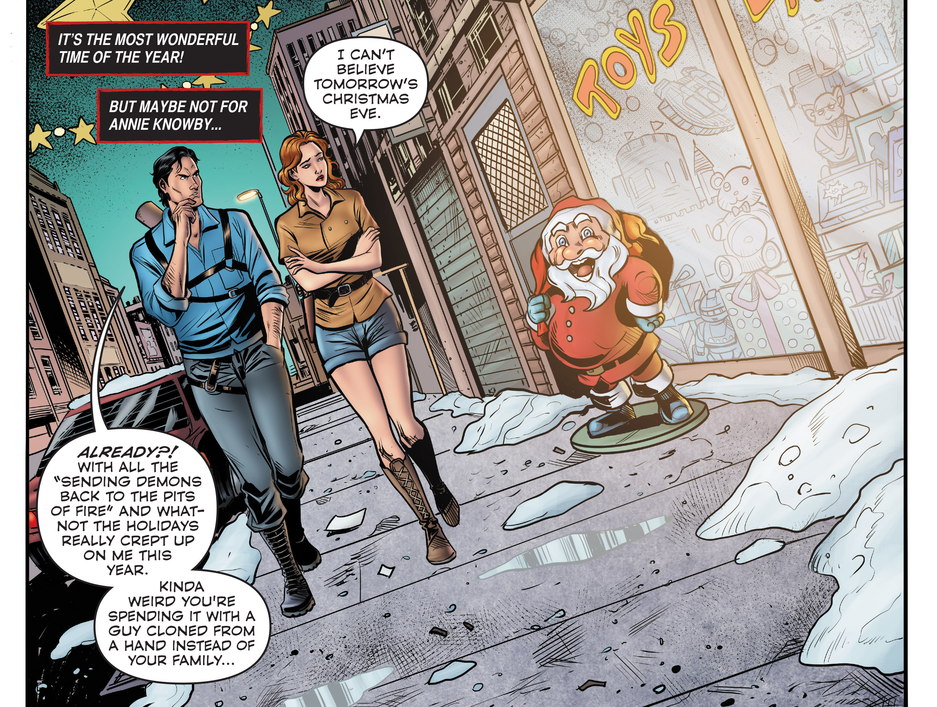 Read online Evil Dead 2: A Merry Deadite X-Mas comic -  Issue #1 - 3