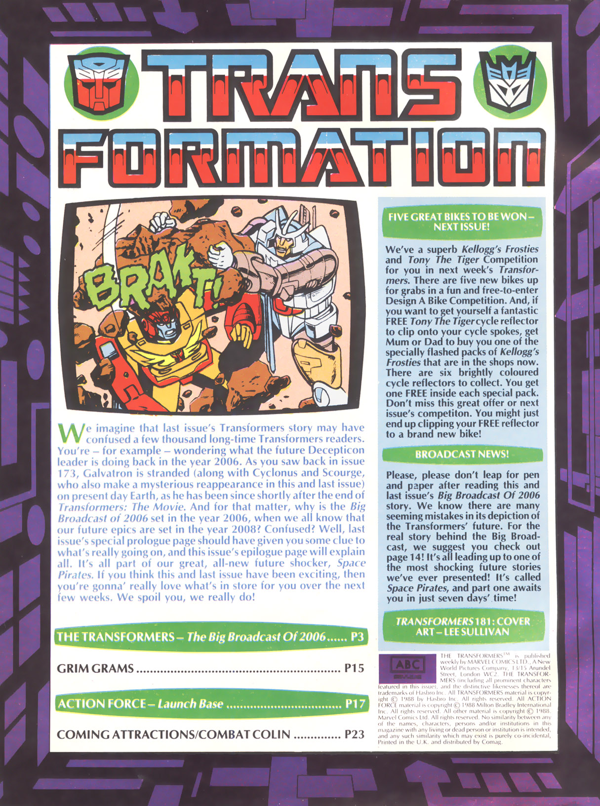 Read online The Transformers (UK) comic -  Issue #181 - 2