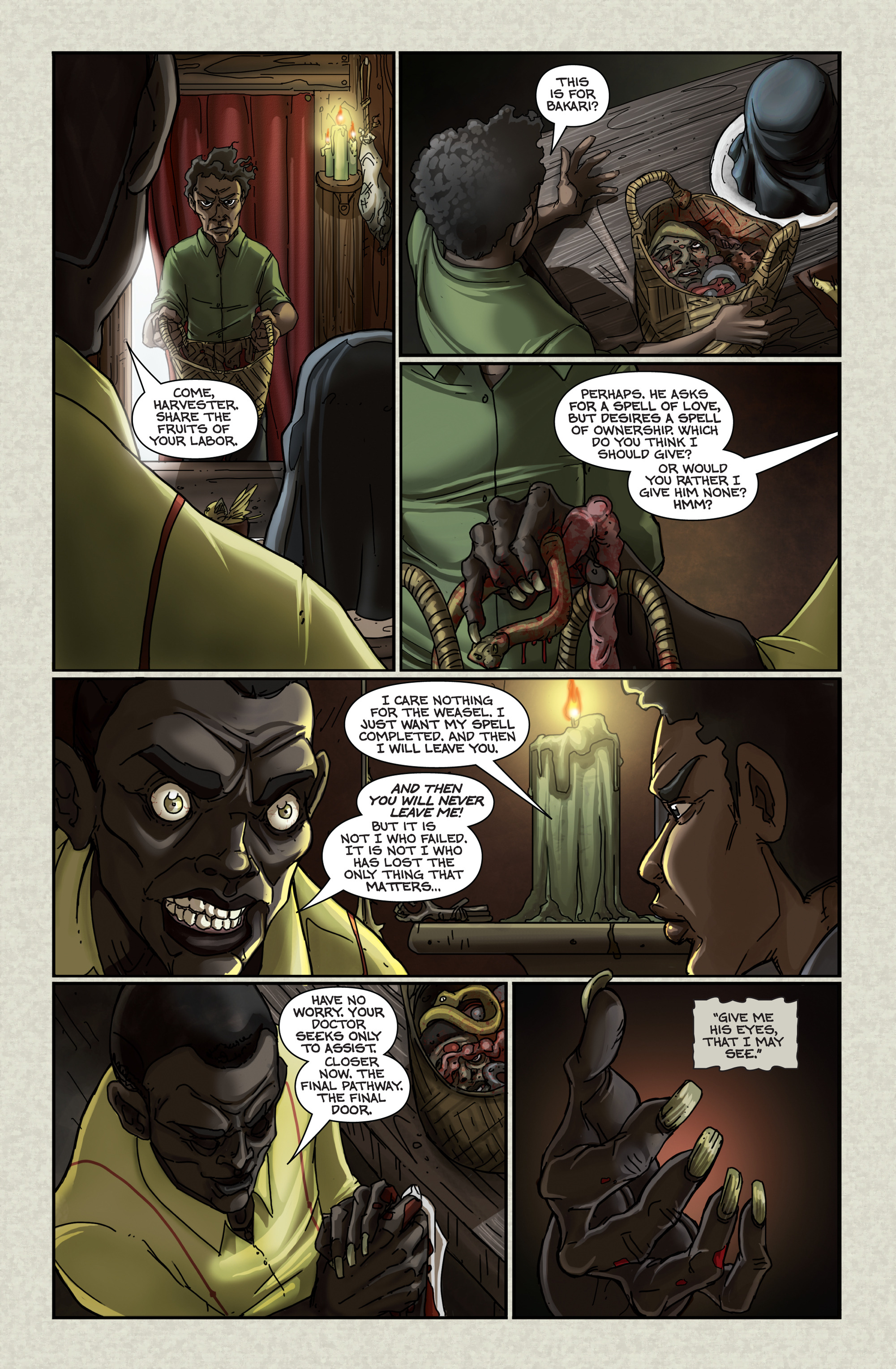 Read online Flesh of White comic -  Issue #2 - 7