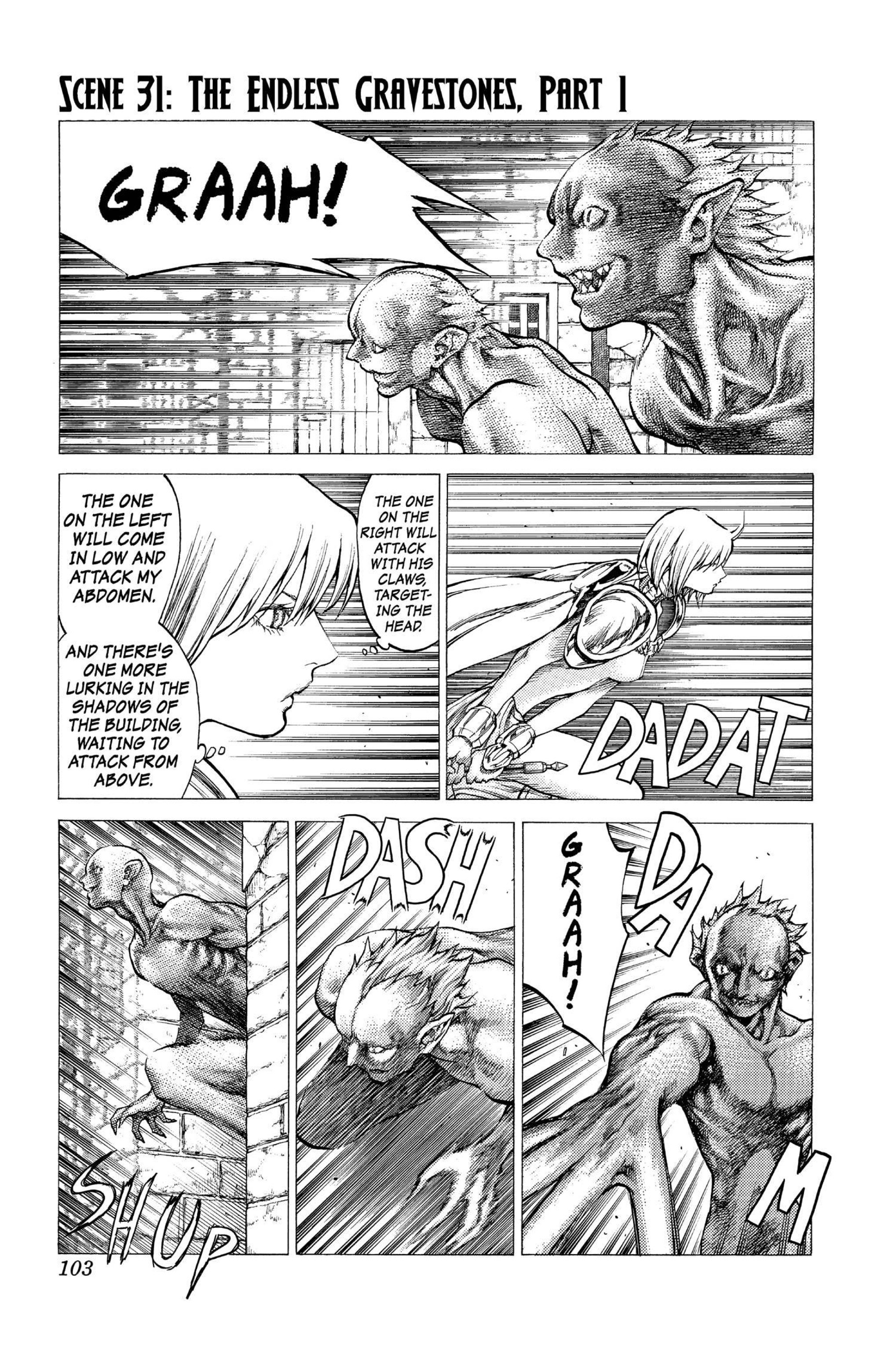 Read online Claymore comic -  Issue #6 - 98