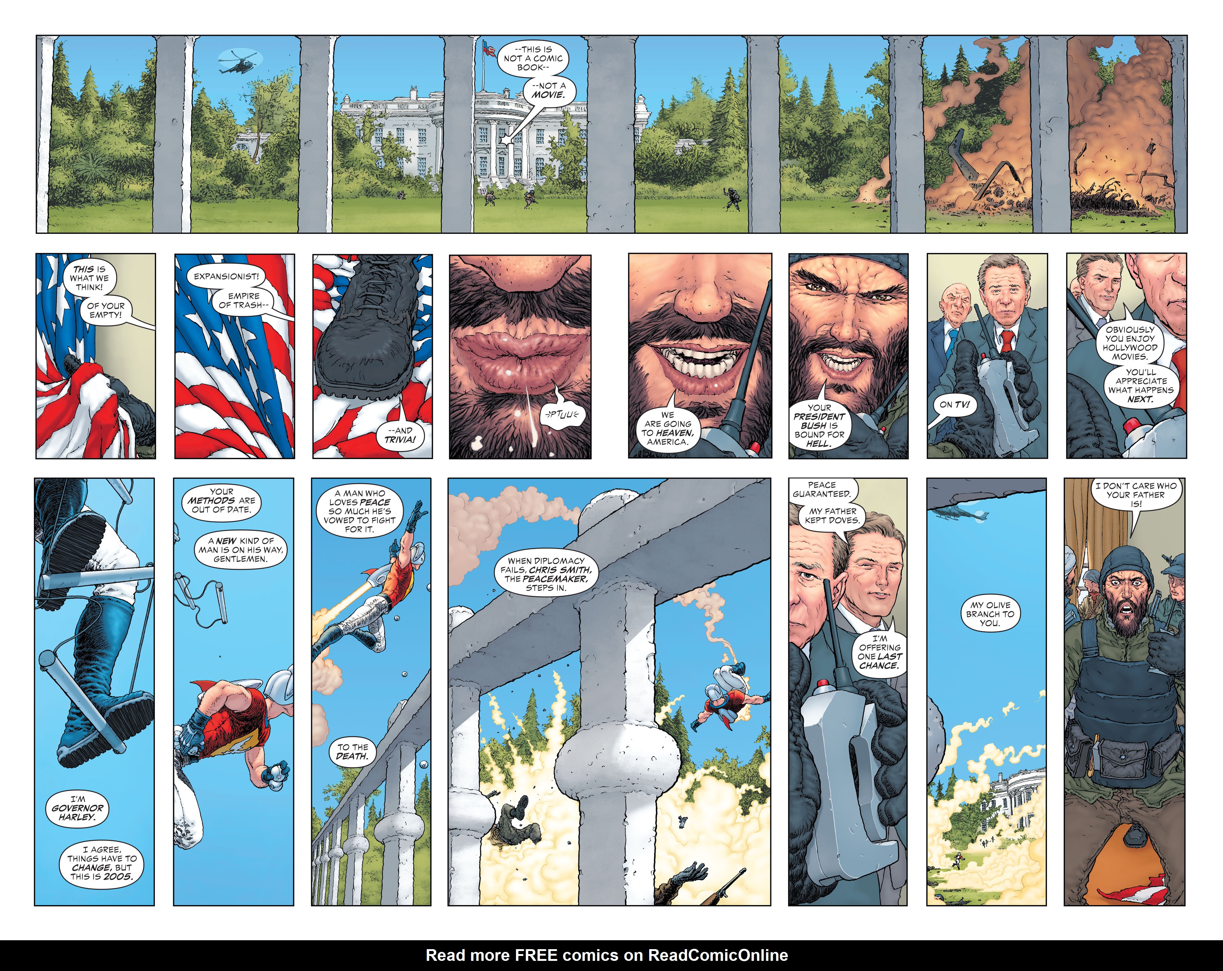 Read online The Multiversity: Pax Americana comic -  Issue # Full - 29