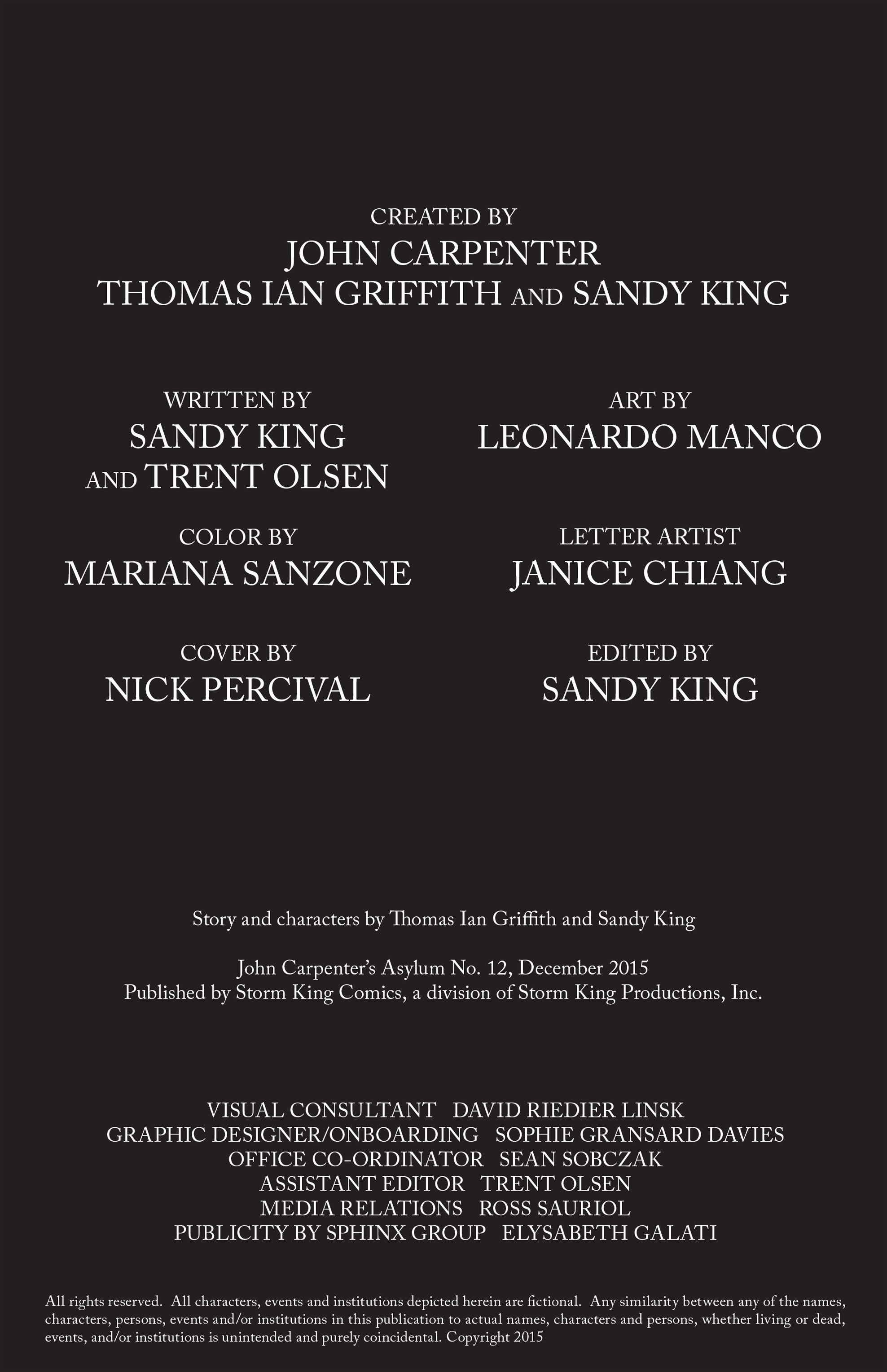 Read online John Carpenter's Asylum comic -  Issue #12 - 2