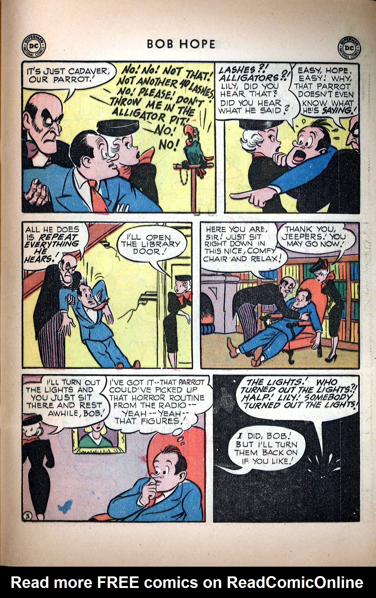 Read online The Adventures of Bob Hope comic -  Issue #9 - 33