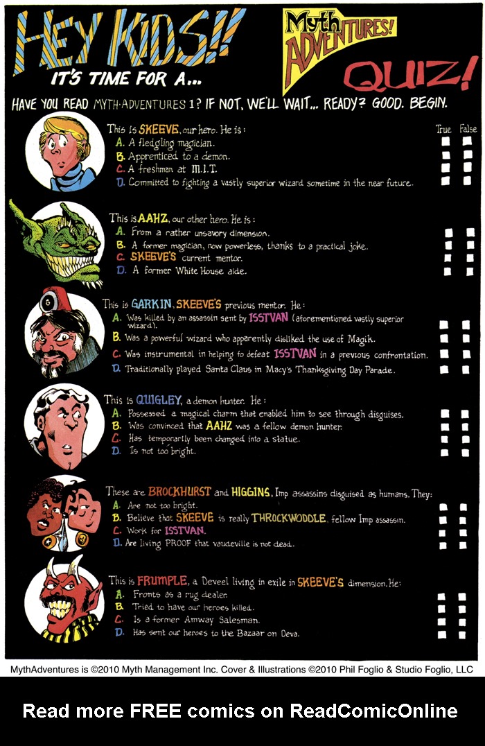 Read online Myth Adventures! comic -  Issue # TPB (Part 2) - 8