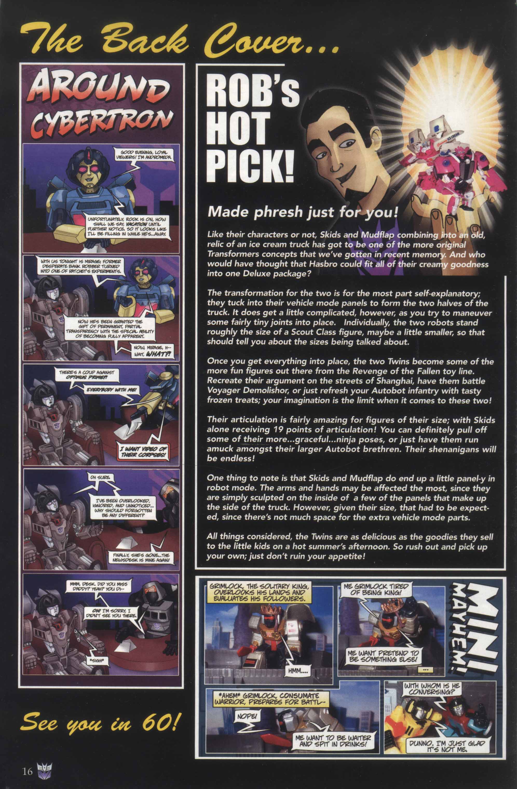 Read online Transformers: Collectors' Club comic -  Issue #29 - 16