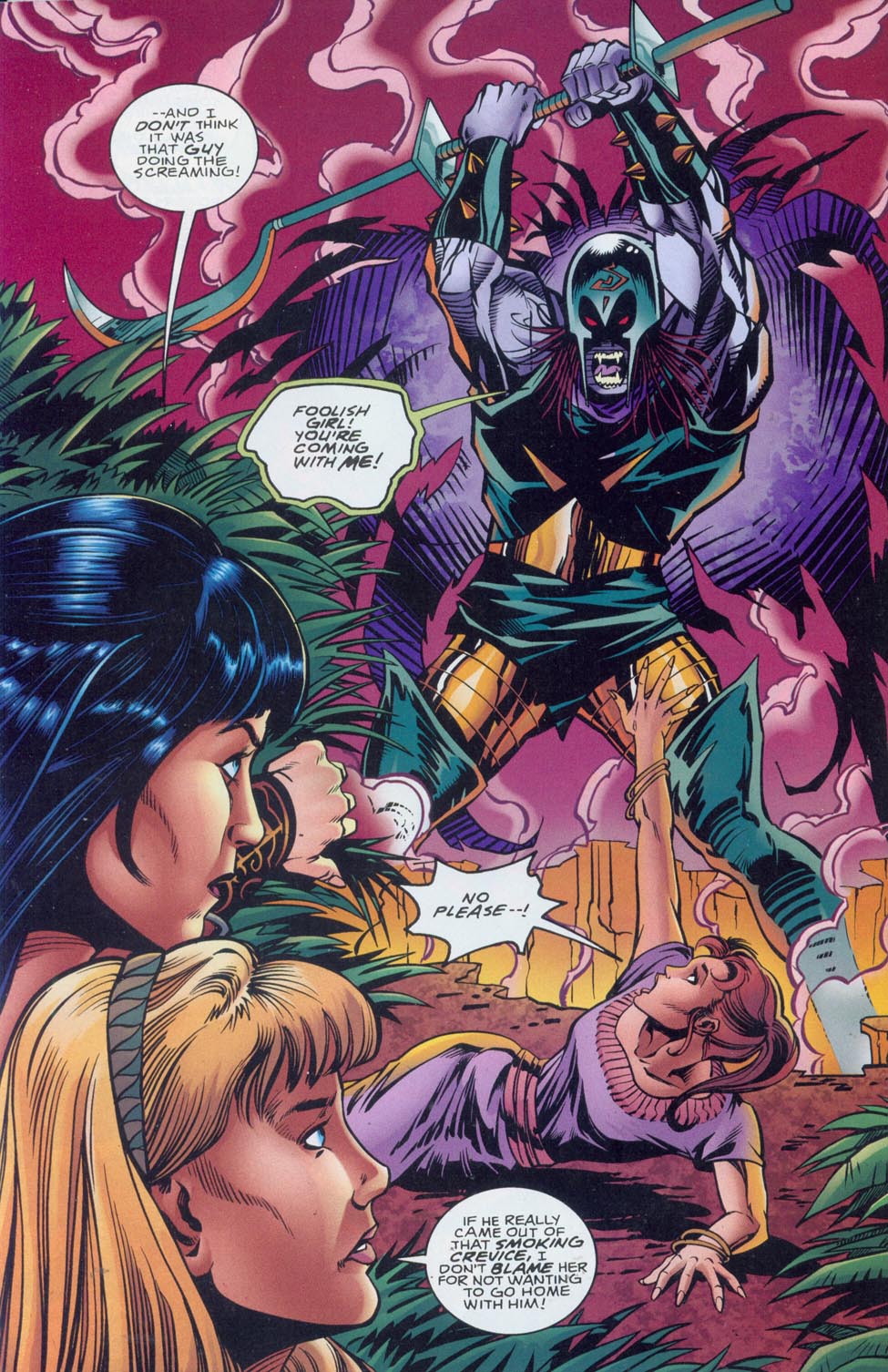Read online Xena: Warrior Princess vs Callisto comic -  Issue #1 - 4