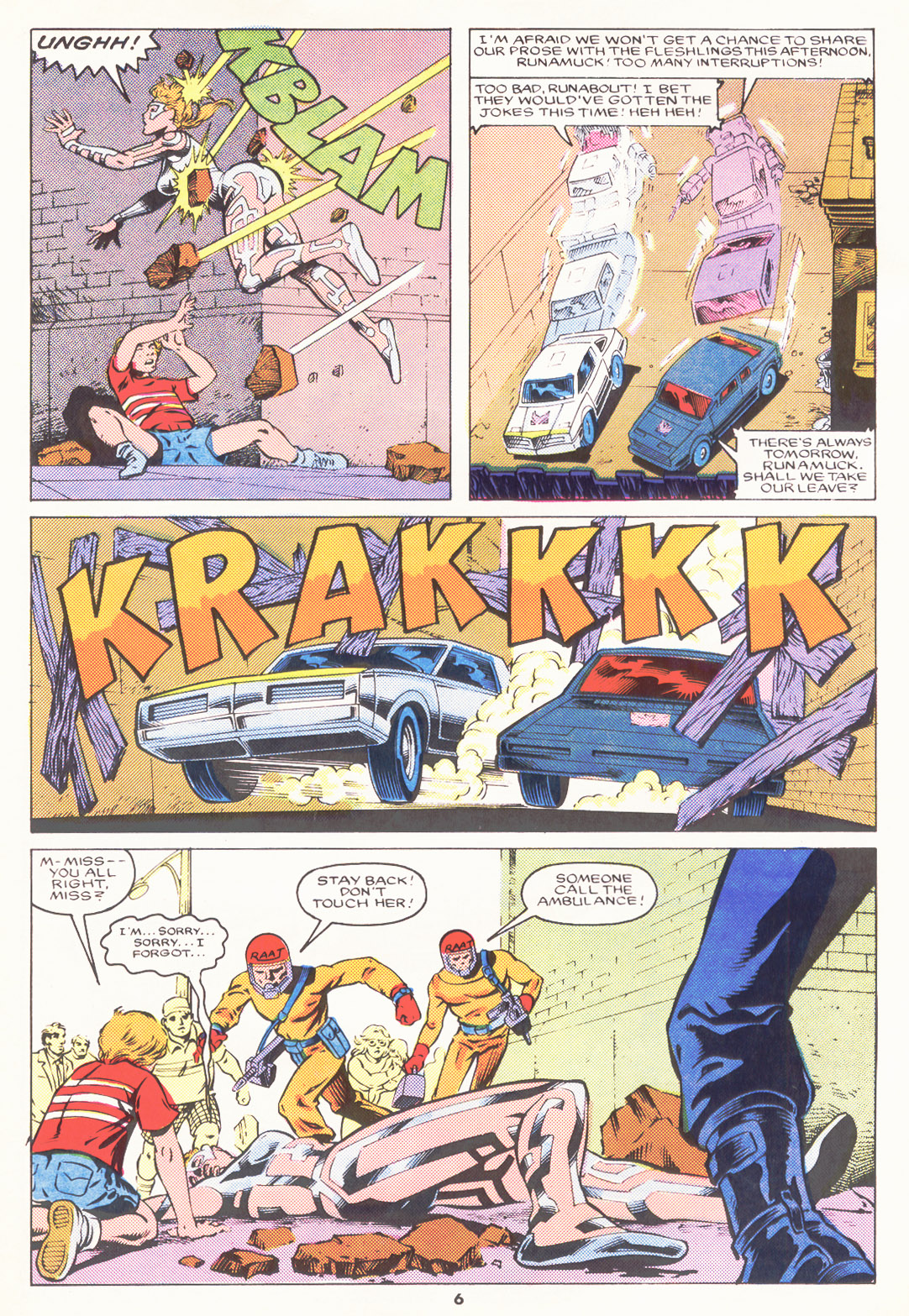 Read online The Transformers (UK) comic -  Issue #95 - 6