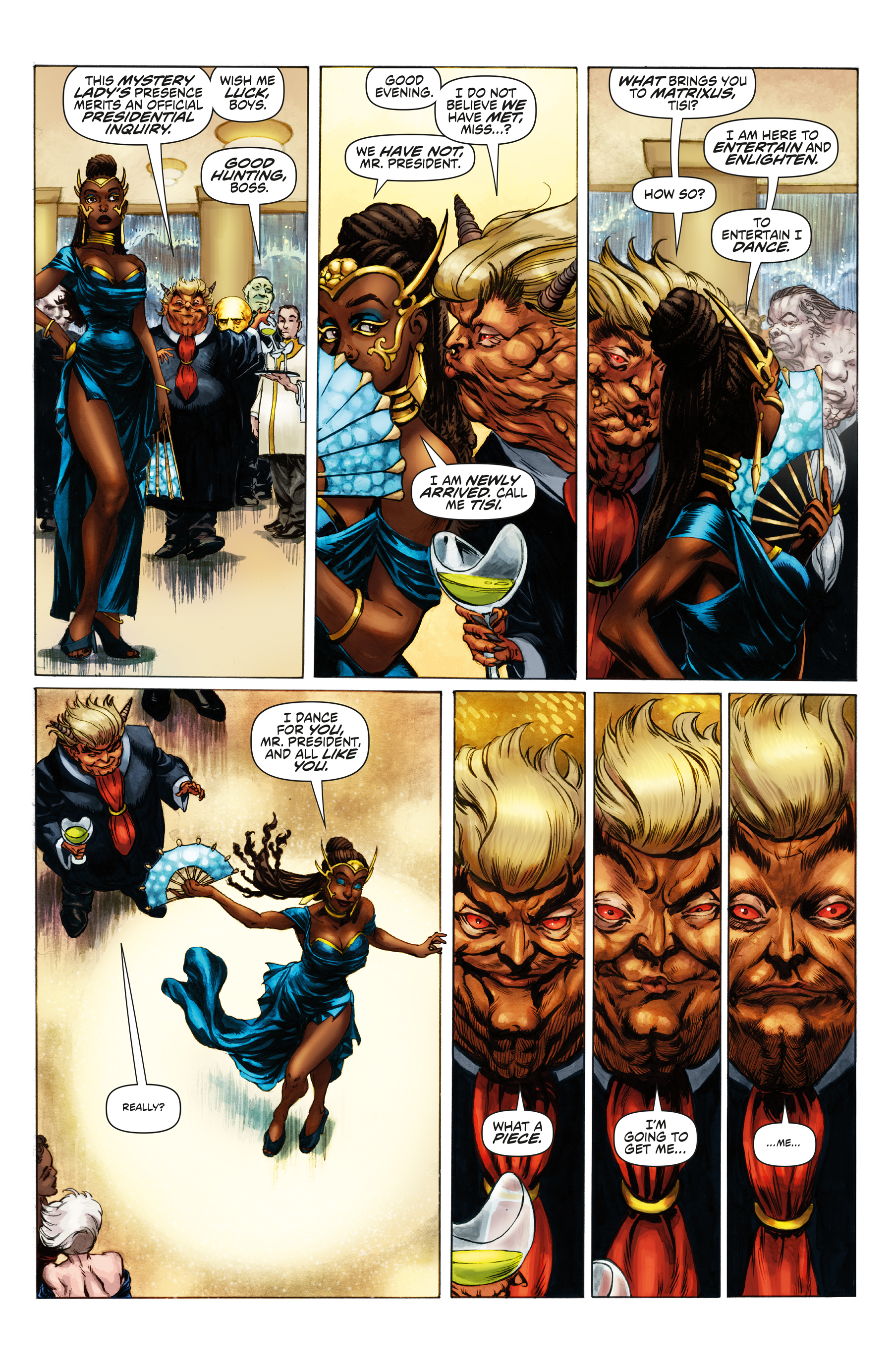 Read online Order and Outrage comic -  Issue #4 - 12