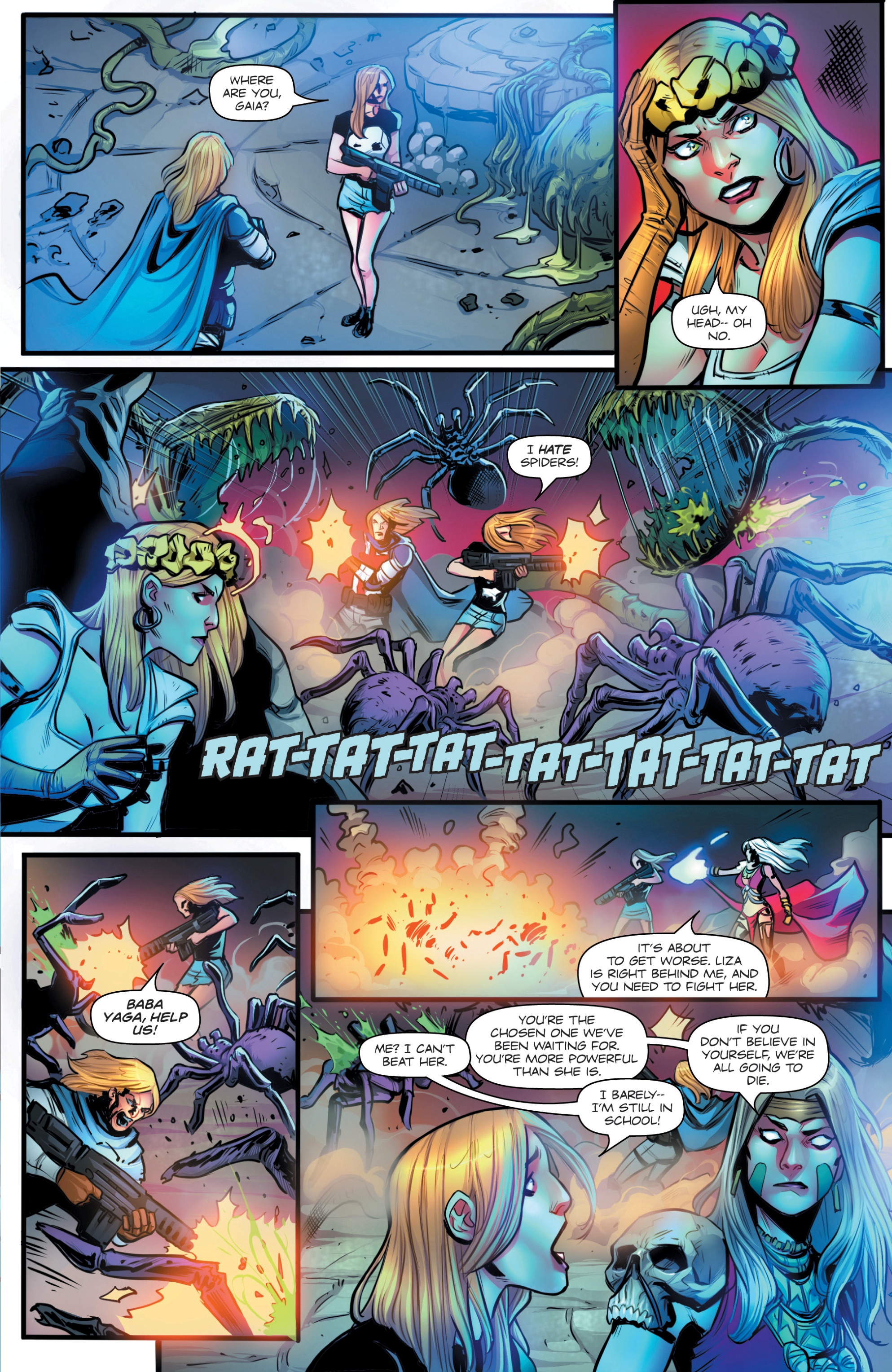 Read online Grimm Fairy Tales presents Coven comic -  Issue #5 - 15