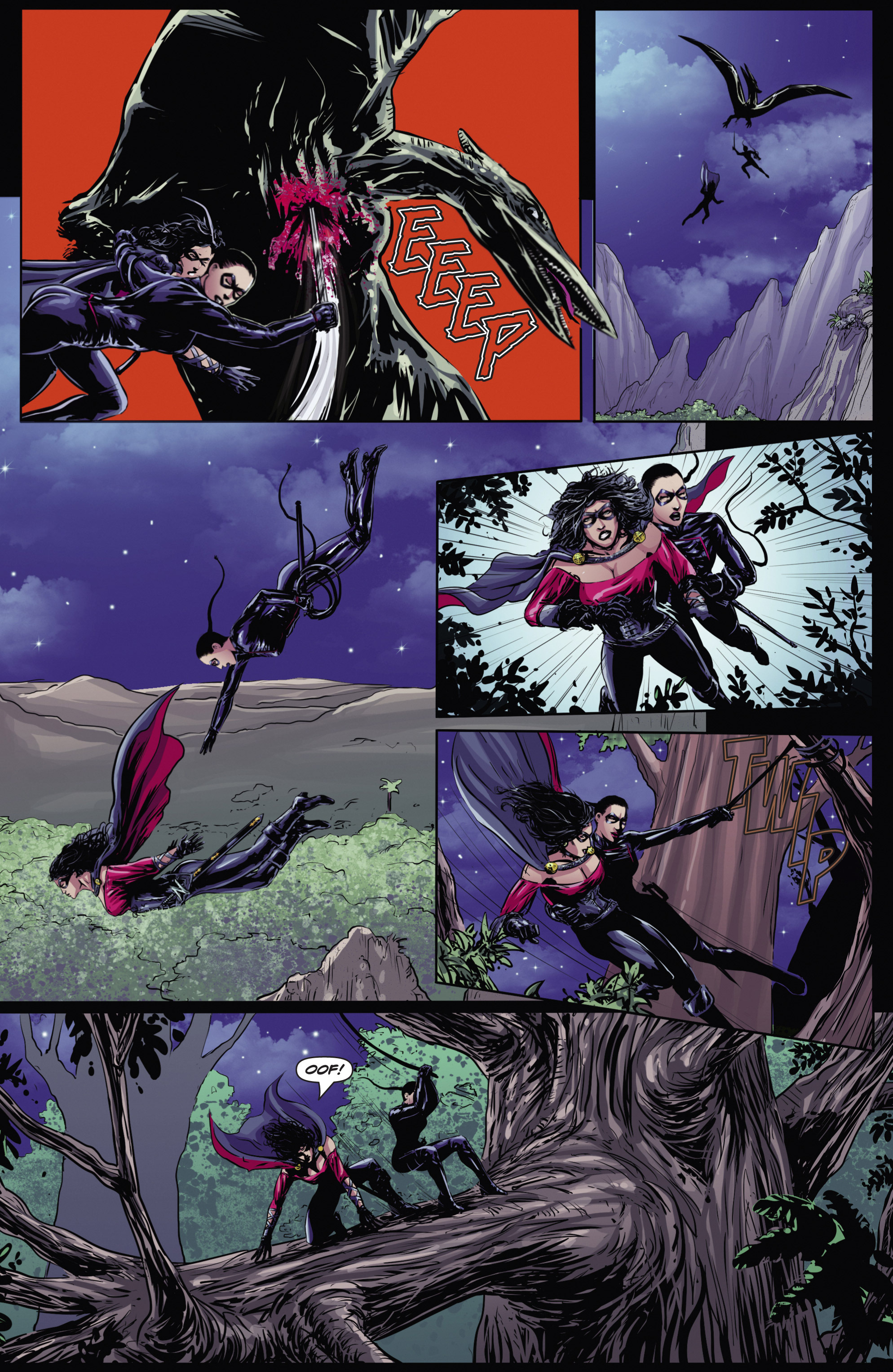 Read online Swords of Sorrow: Black Sparrow & Lady Zorro Special comic -  Issue # Full - 22