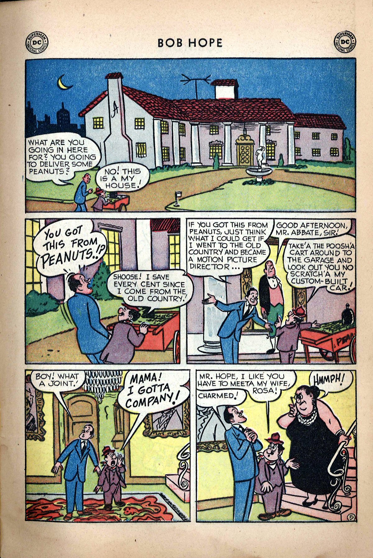 Read online The Adventures of Bob Hope comic -  Issue #23 - 7