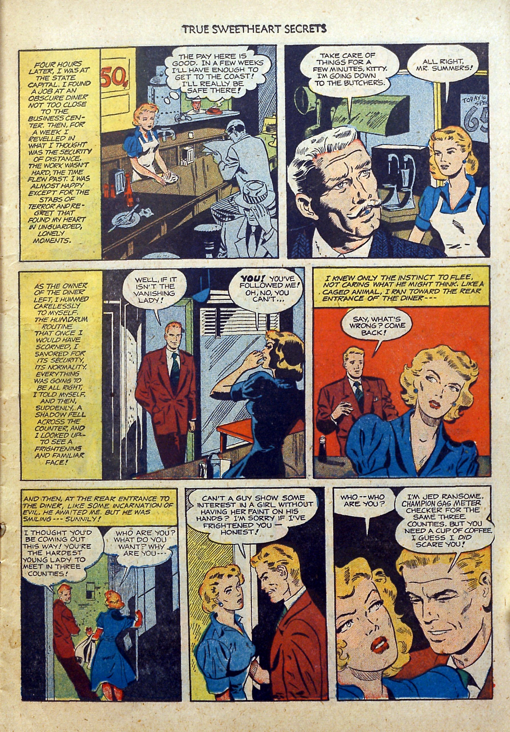 Read online True Sweetheart Secrets comic -  Issue #2 - 7