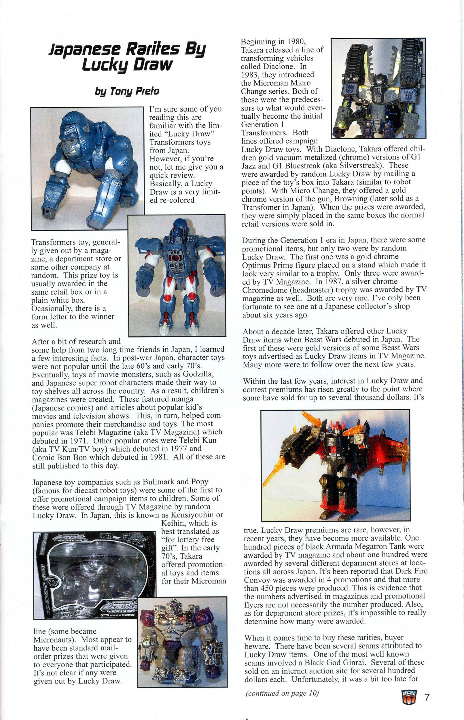 Read online Transformers: Collectors' Club comic -  Issue #7 - 7