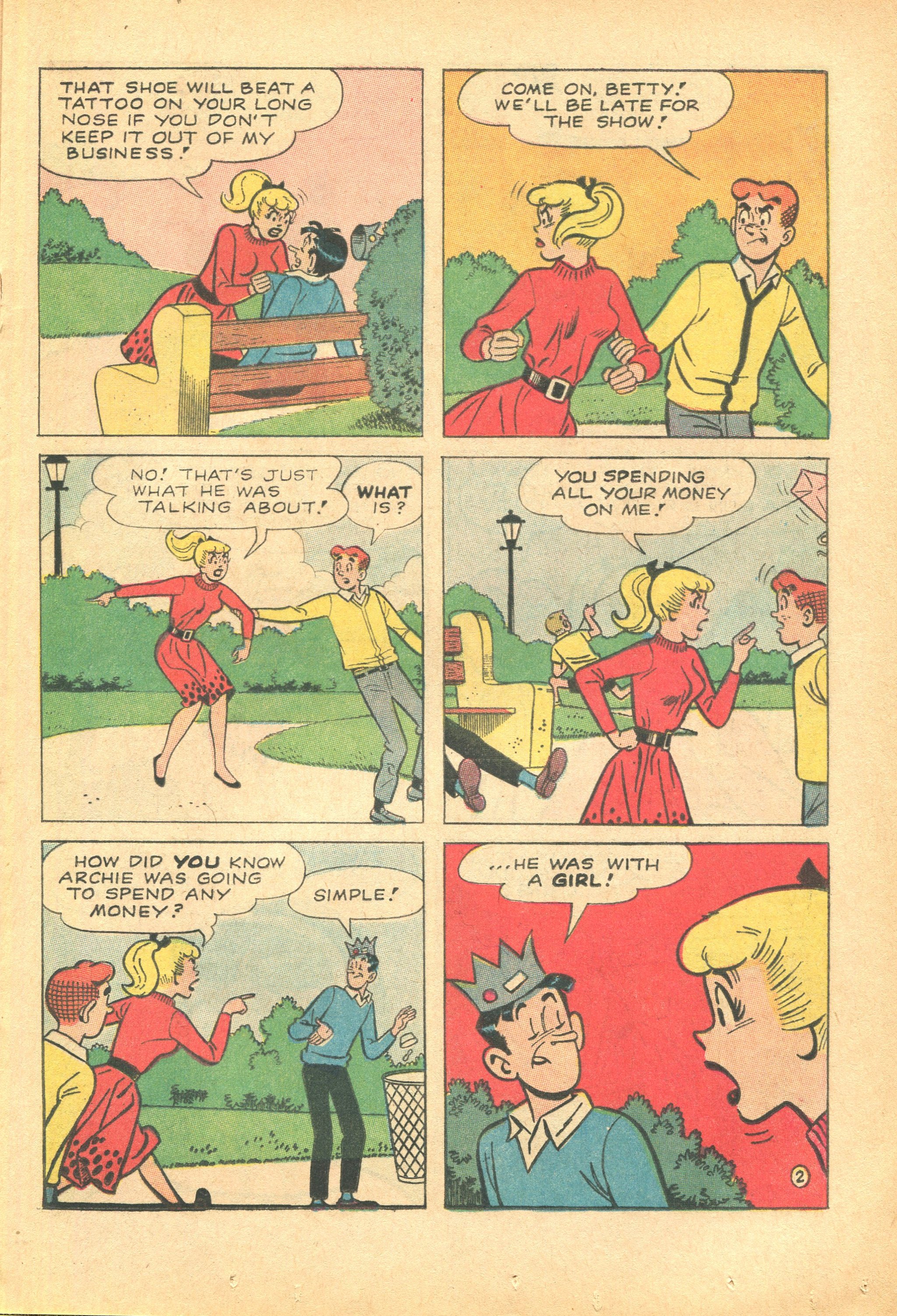 Read online Archie's Pal Jughead Comics comic -  Issue #124 - 13
