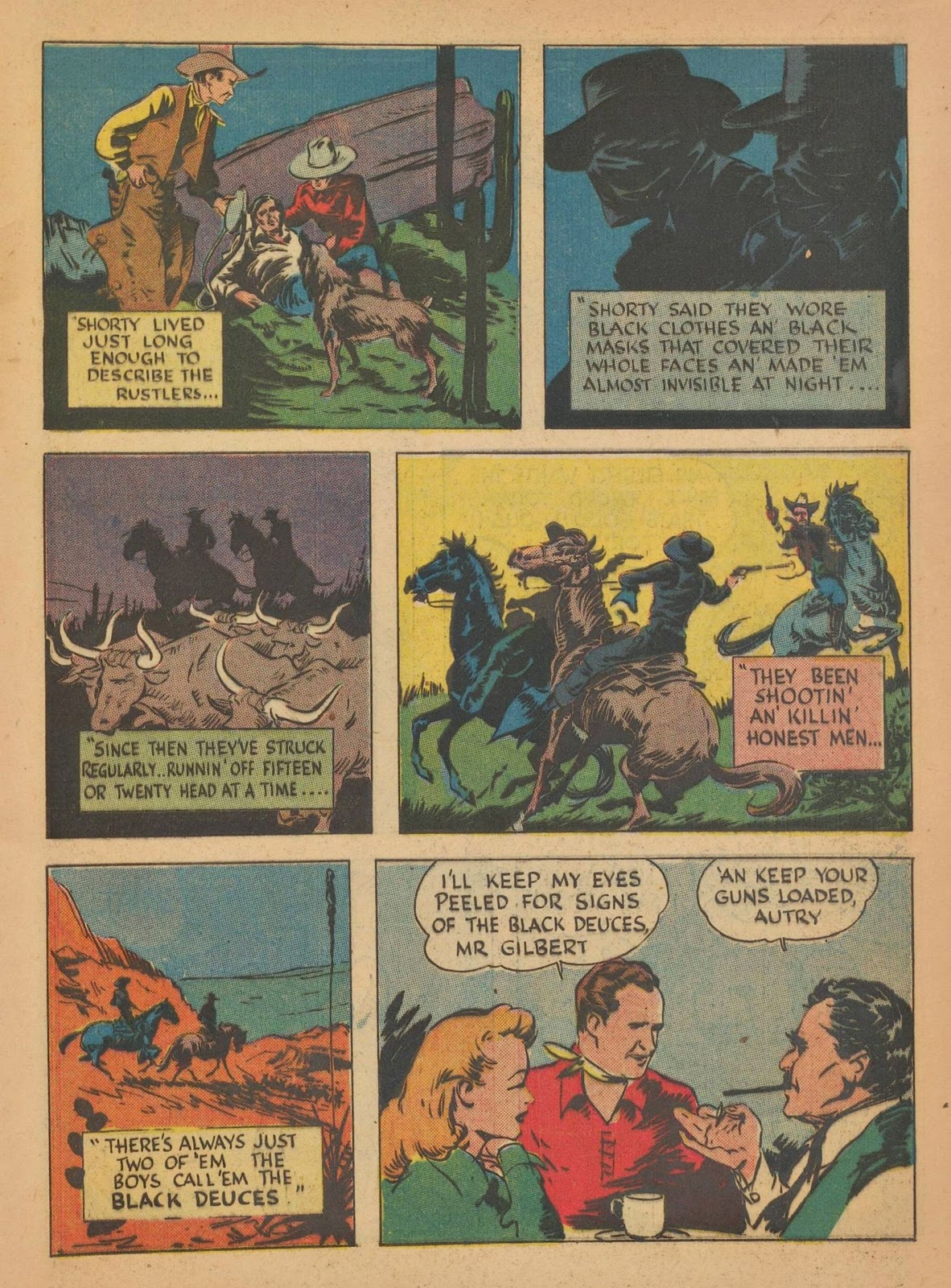 Gene Autry Comics issue 7 - Page 9