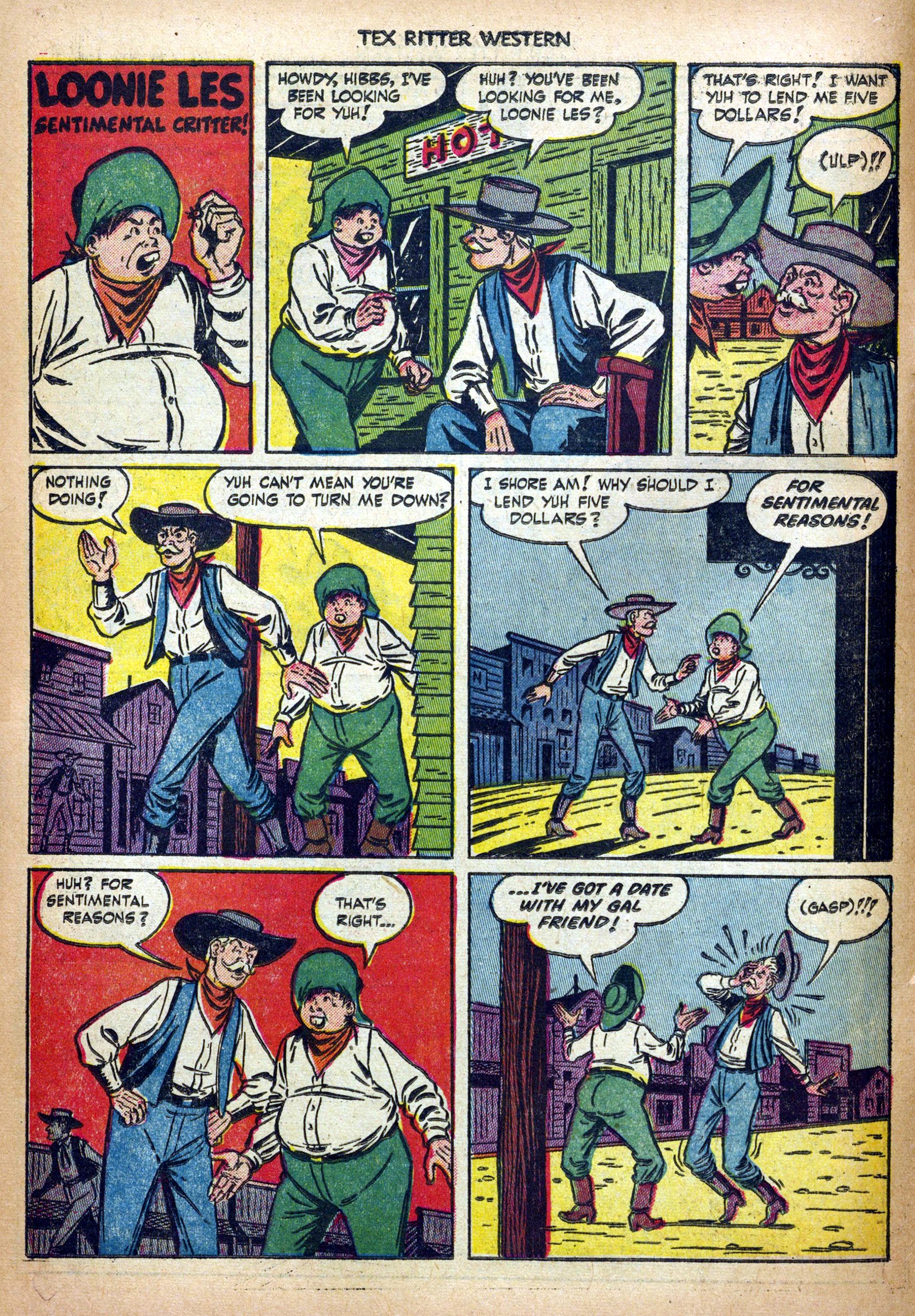 Read online Tex Ritter Western comic -  Issue #11 - 10