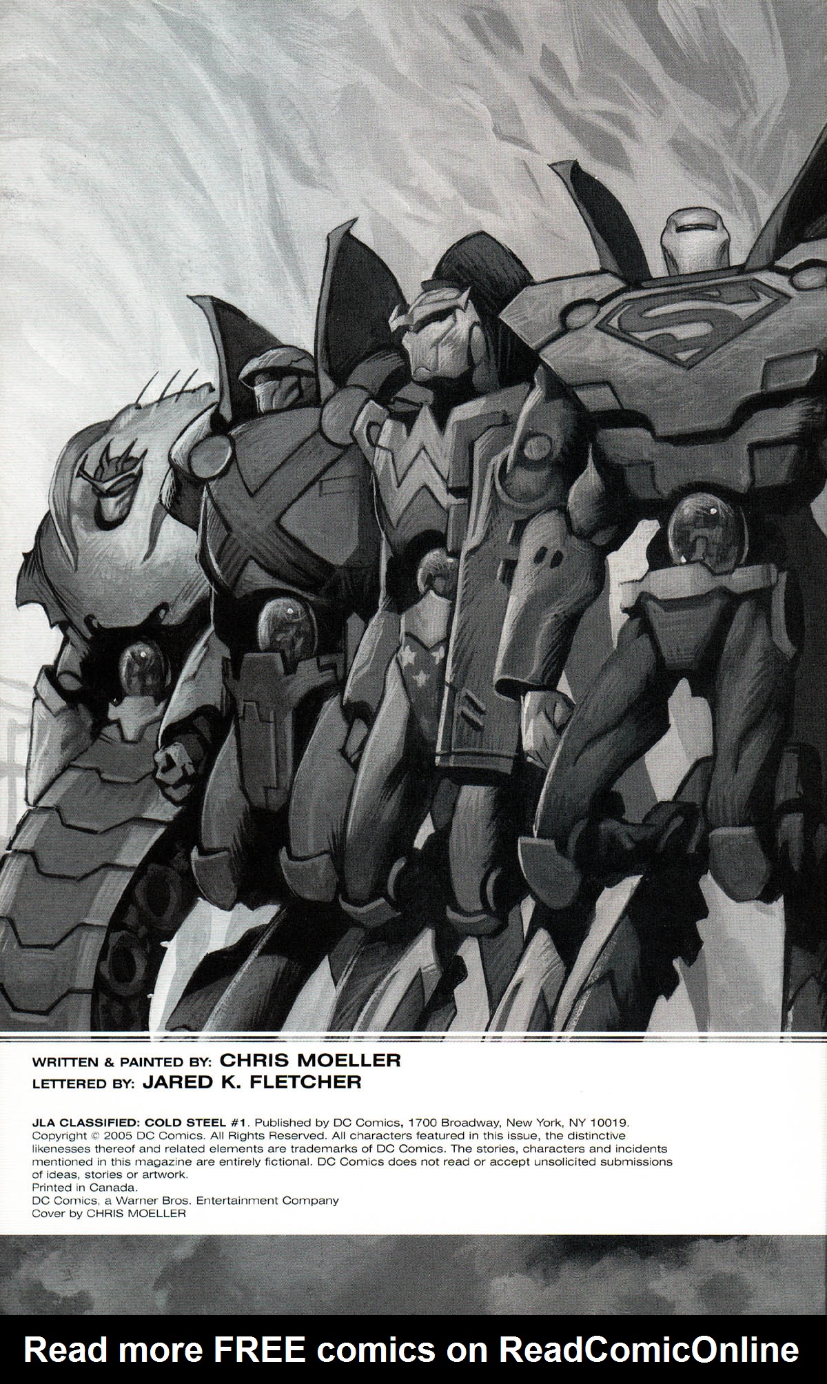 Read online JLA Classified: Cold Steel comic -  Issue #1 - 2