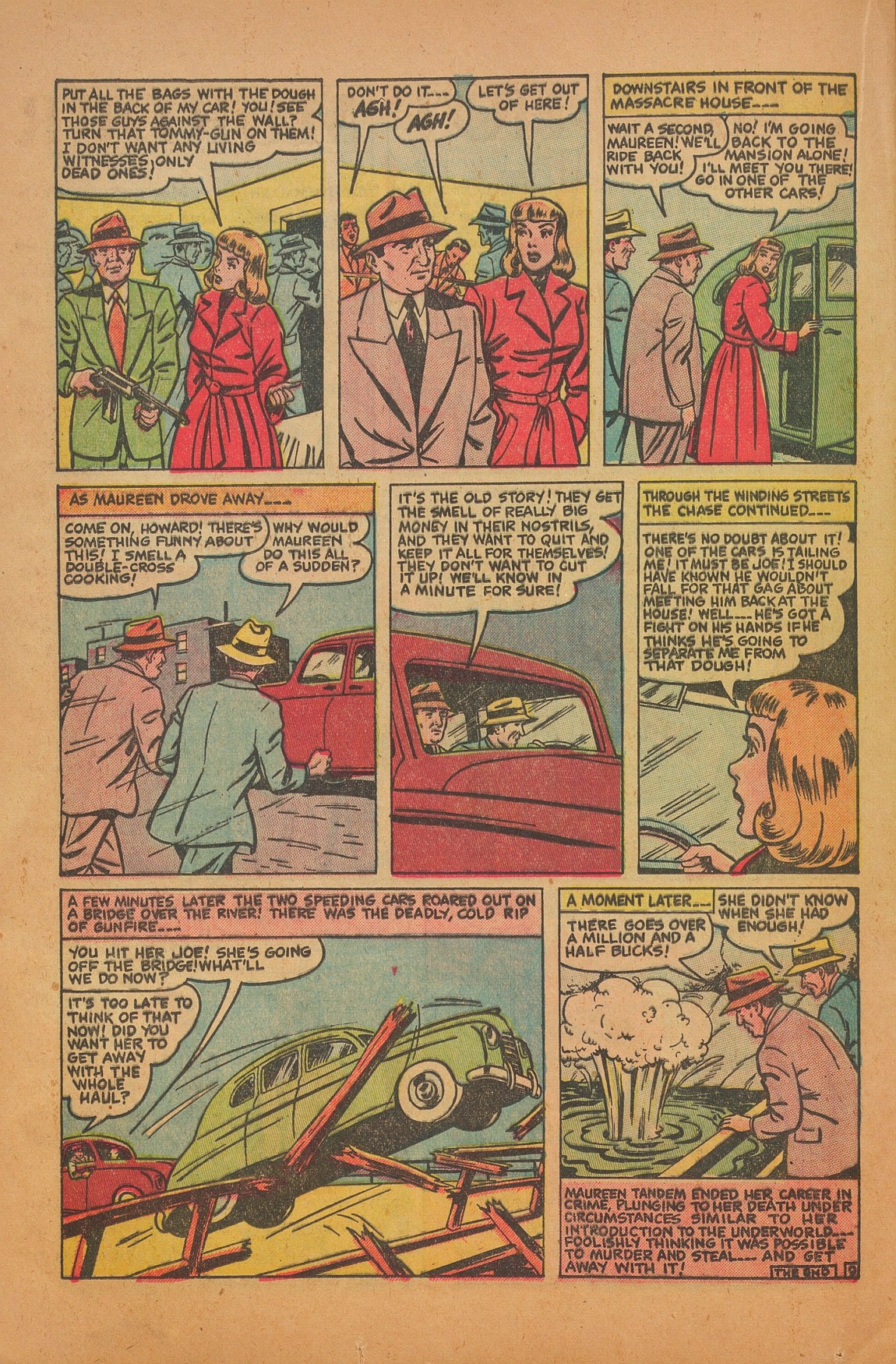 Read online Murder Incorporated (1950) comic -  Issue #1 - 20