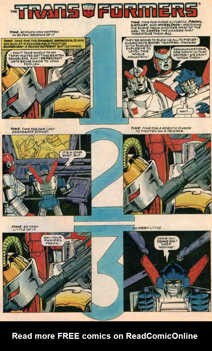 Read online The Transformers (UK) comic -  Issue #32 - 2