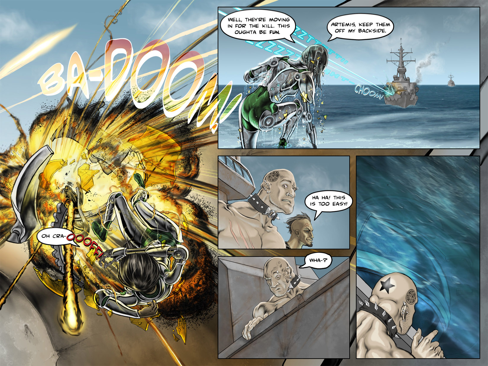 Read online Azure comic -  Issue #4 - 5